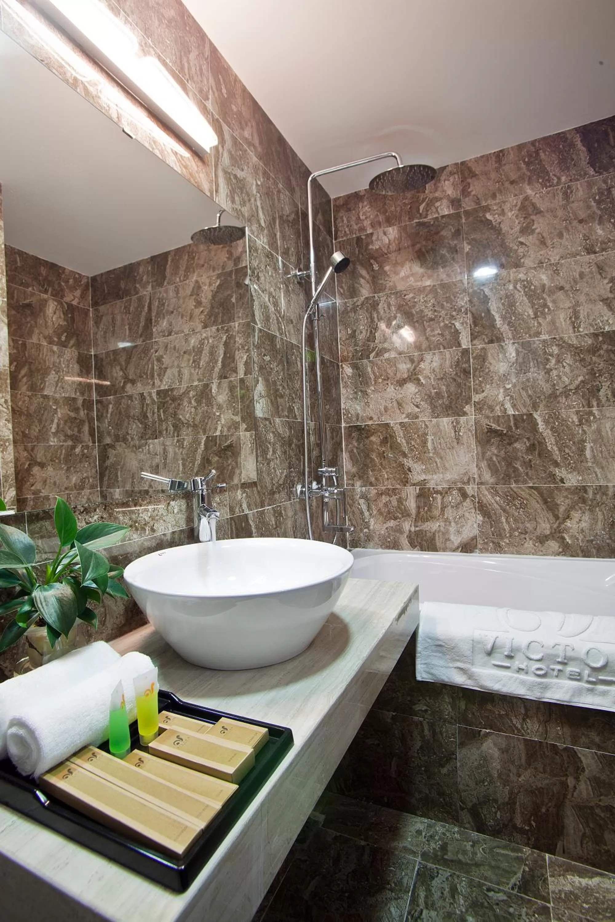 Shower in Victor Hanoi Hotel