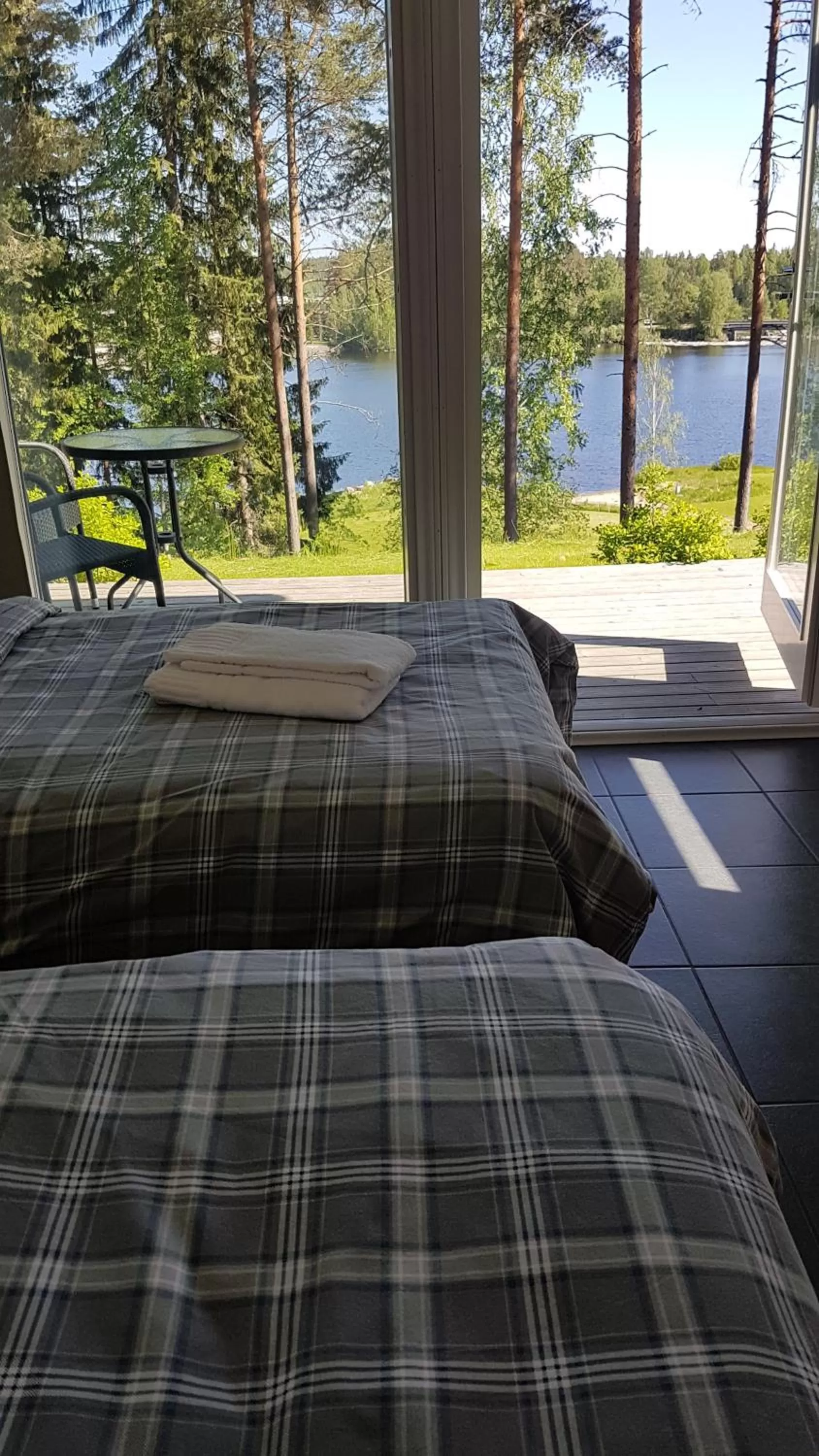 Patio, Bed in Varjola Holiday Center