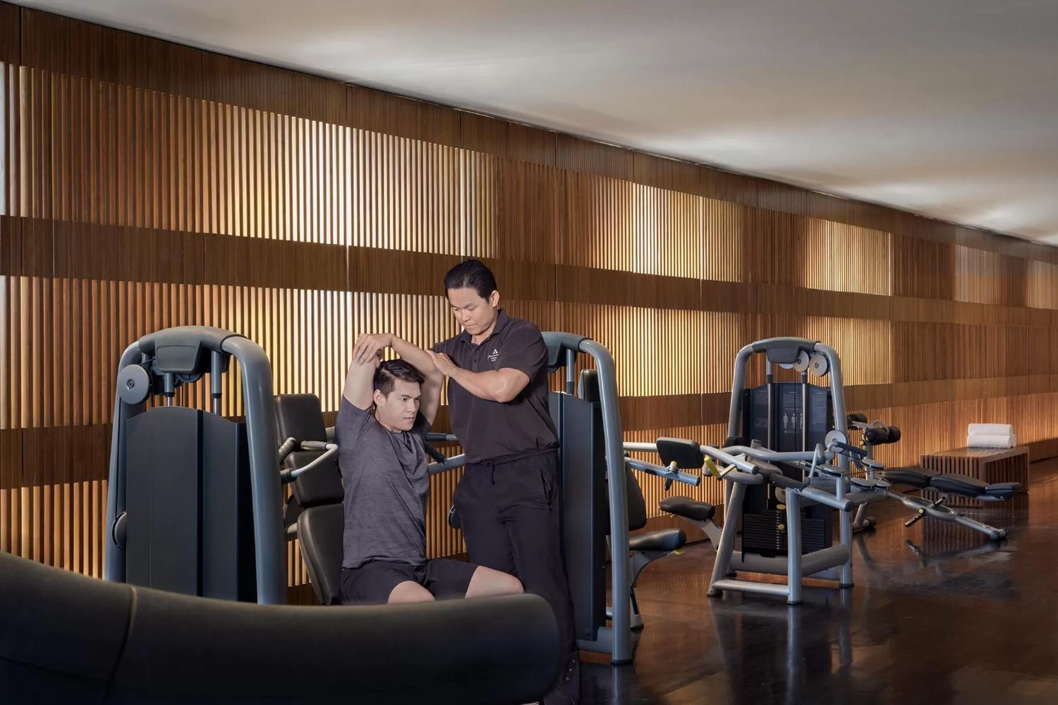 Fitness centre/facilities in Anantara Chiang Mai Resort