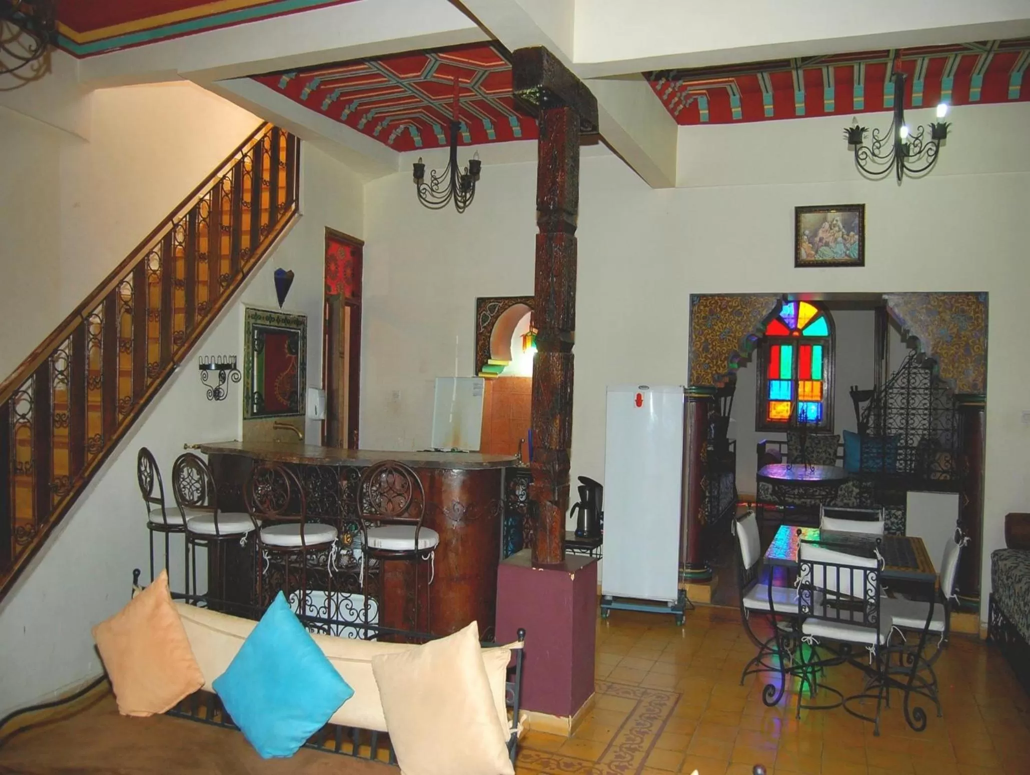 Kitchen or kitchenette in Résidence Miramare Marrakech