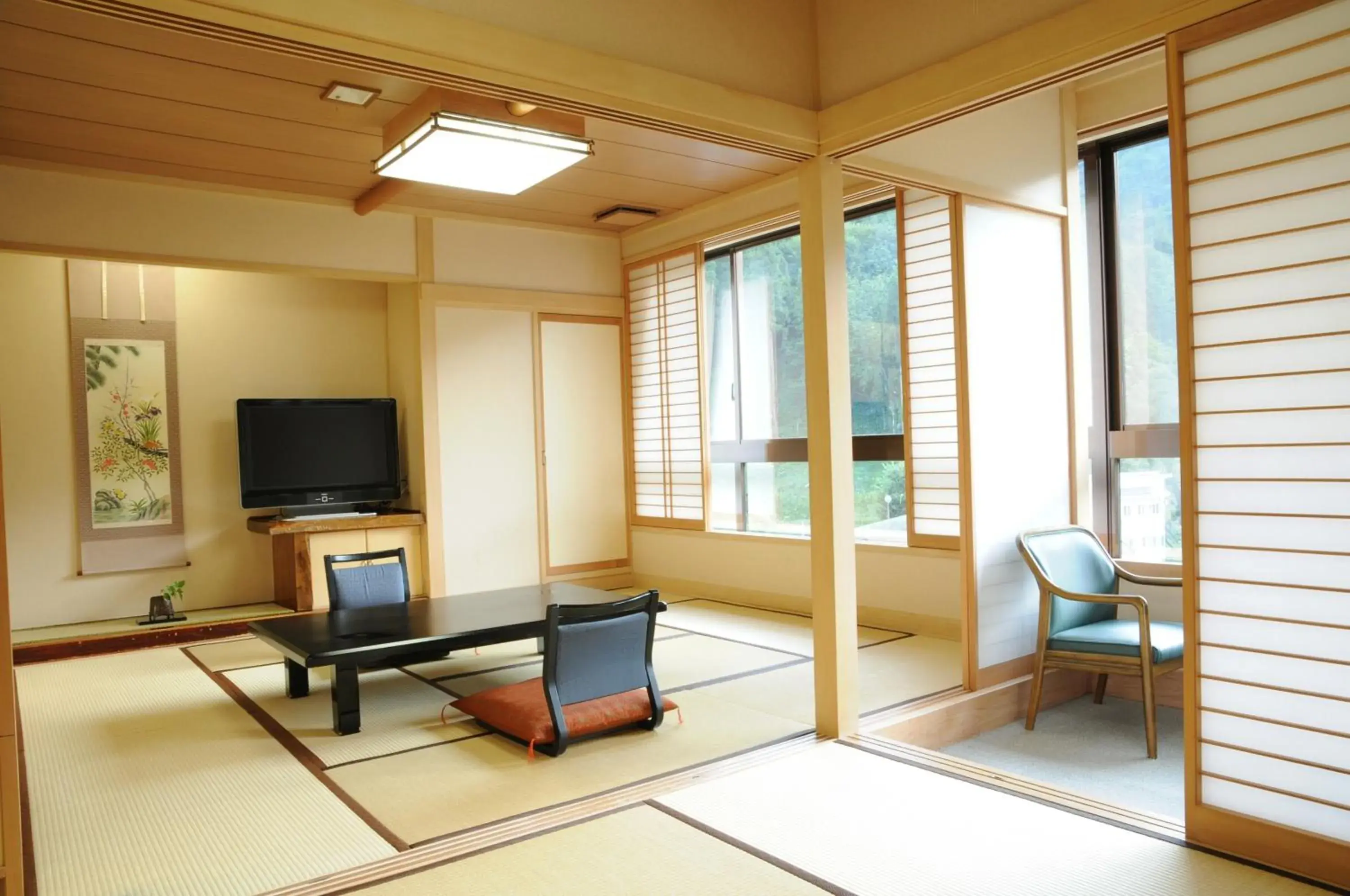 Photo of the whole room, TV/Entertainment Center in Yuzawa Grand Hotel