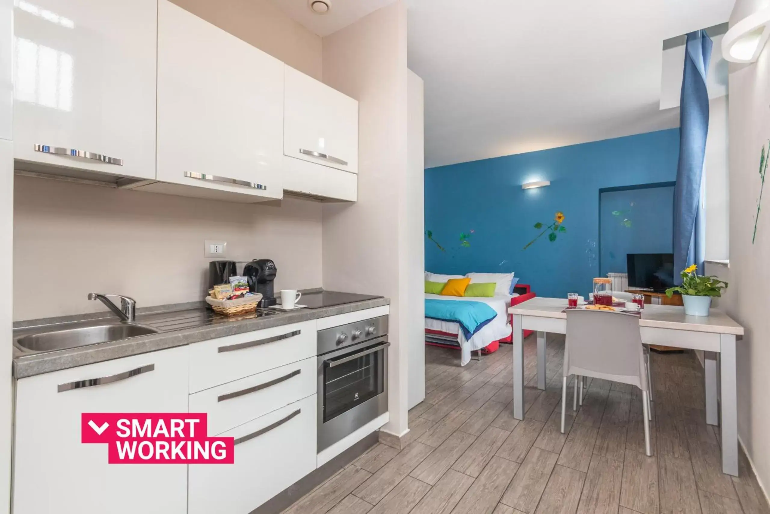 Kitchen or kitchenette, Kitchen/Kitchenette in Housing Giulia