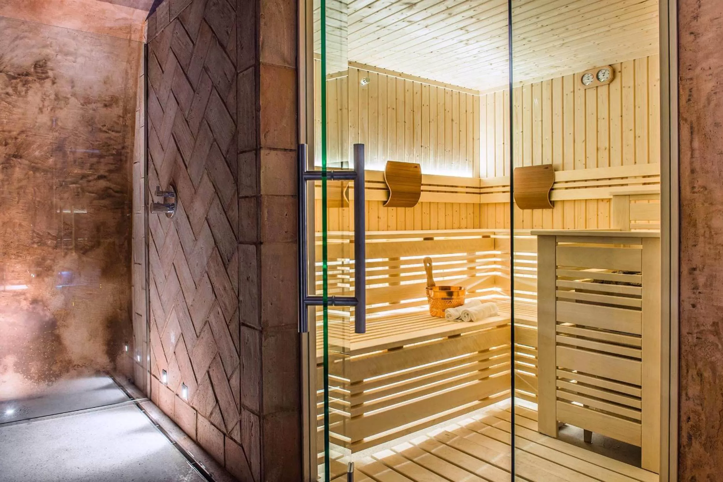 Spa and wellness centre/facilities in Residence Corte San Carlo