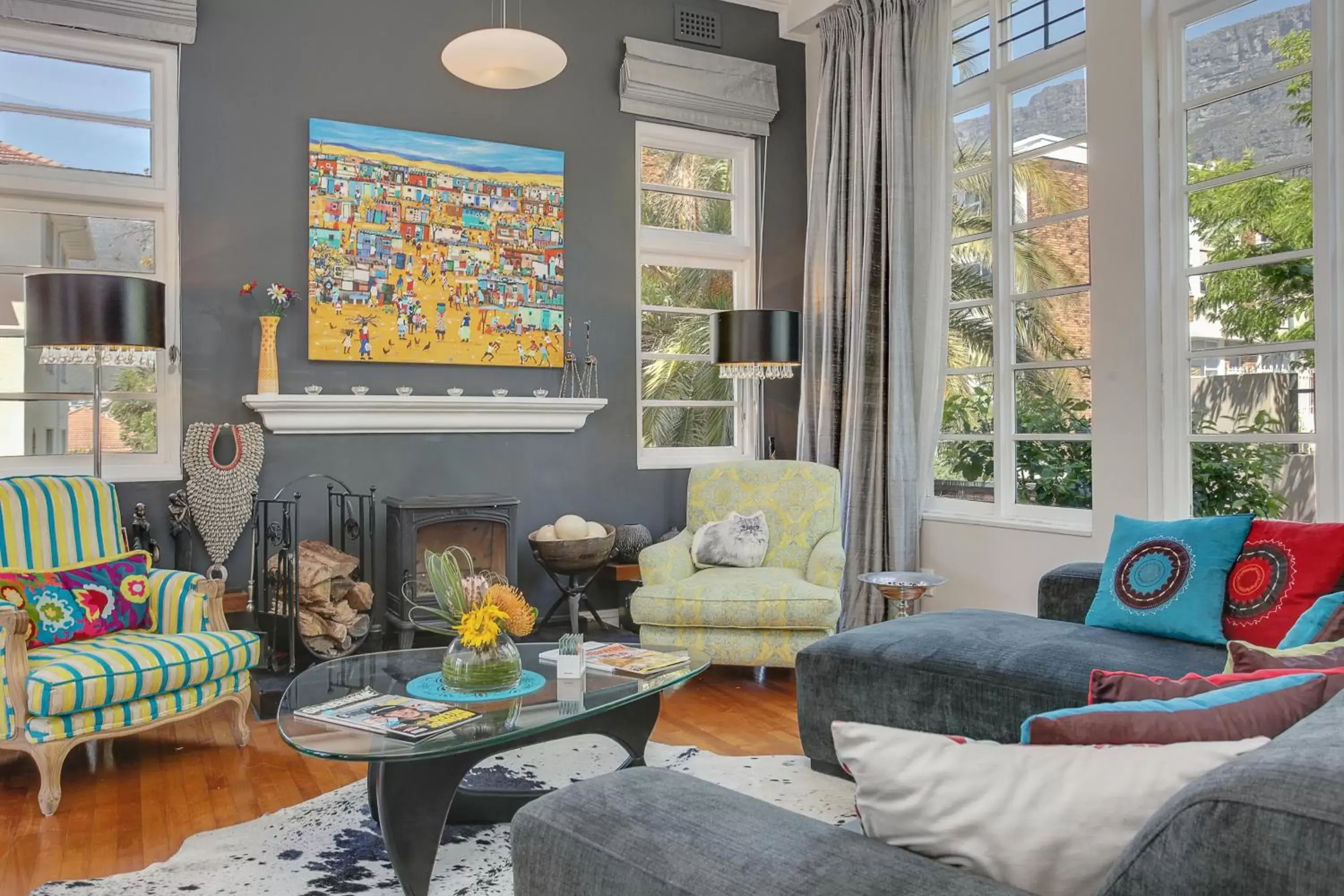 Living room, Seating Area in Derwent House