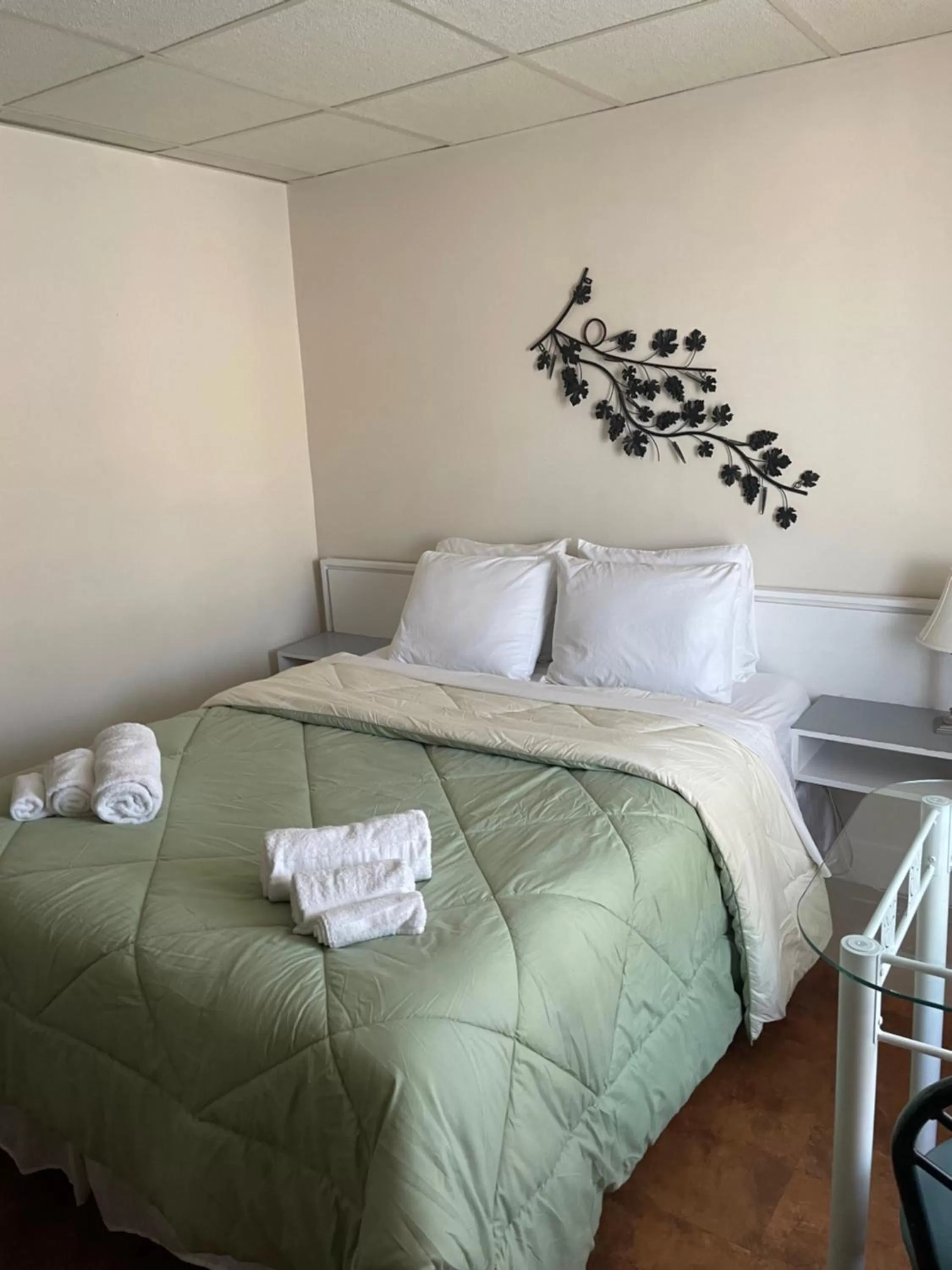 Photo of the whole room in Motel du rosier