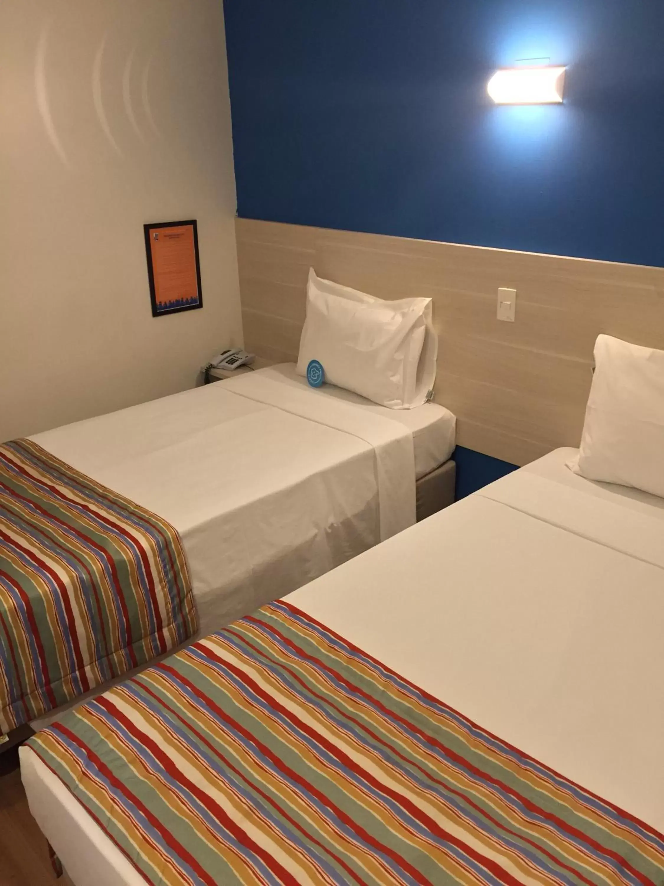 Bedroom, Bed in Go Inn São Paulo - Jaguaré