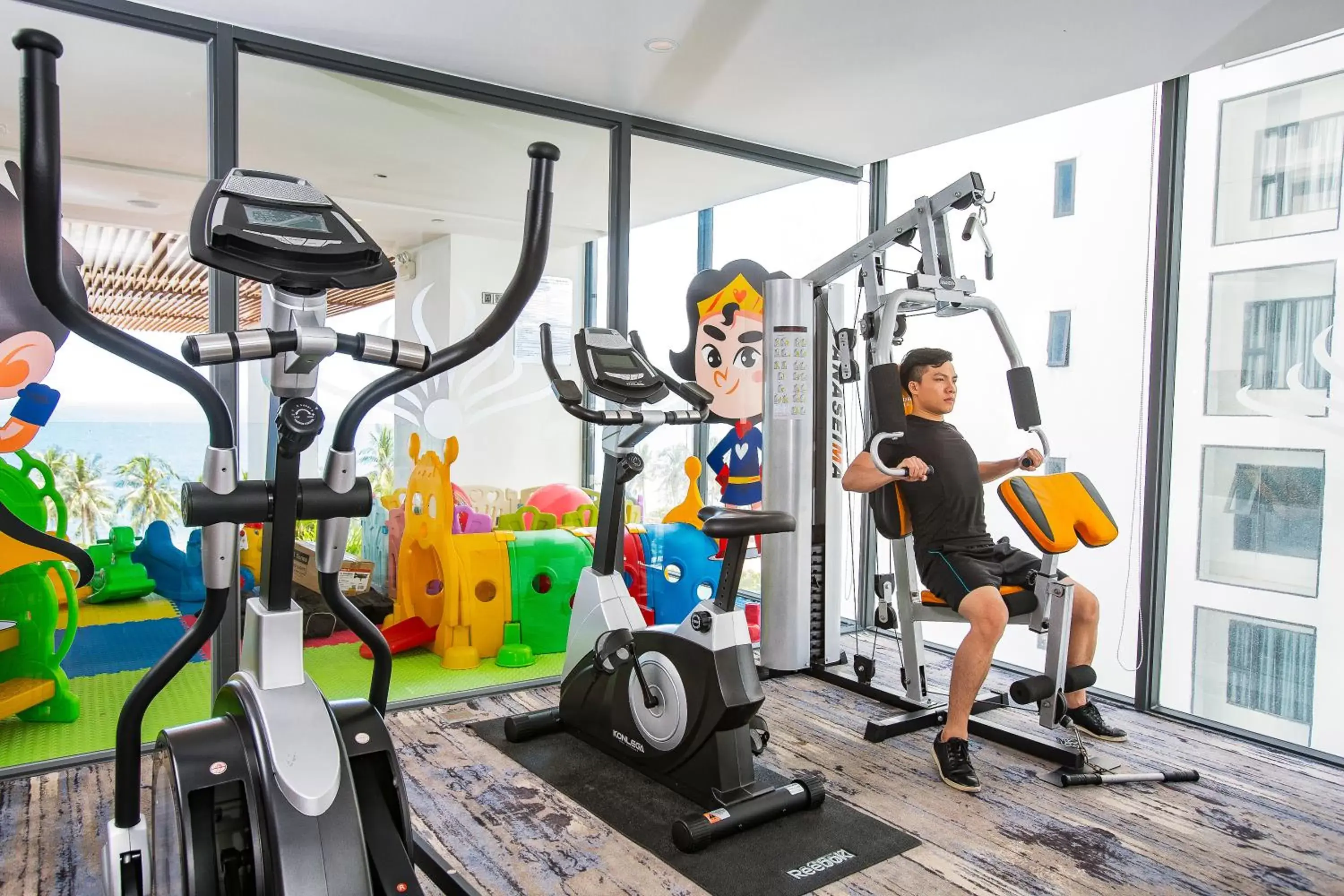 Fitness centre/facilities, Fitness Center/Facilities in Queen Ann Nha Trang Hotel