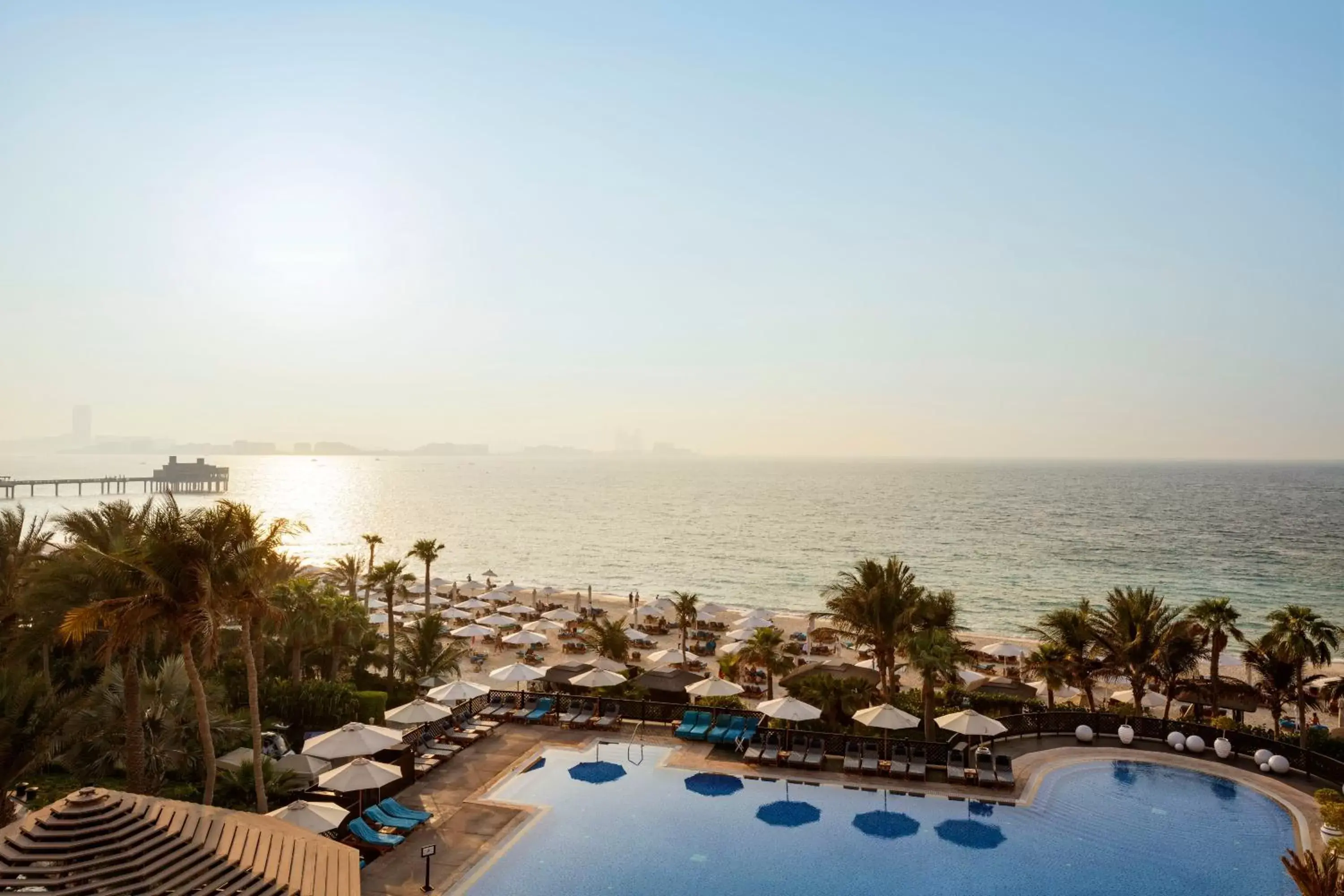 Pool view in Jumeirah Mina Al Salam Dubai Pool view in Jumeirah Mina Al Salam Dubai
