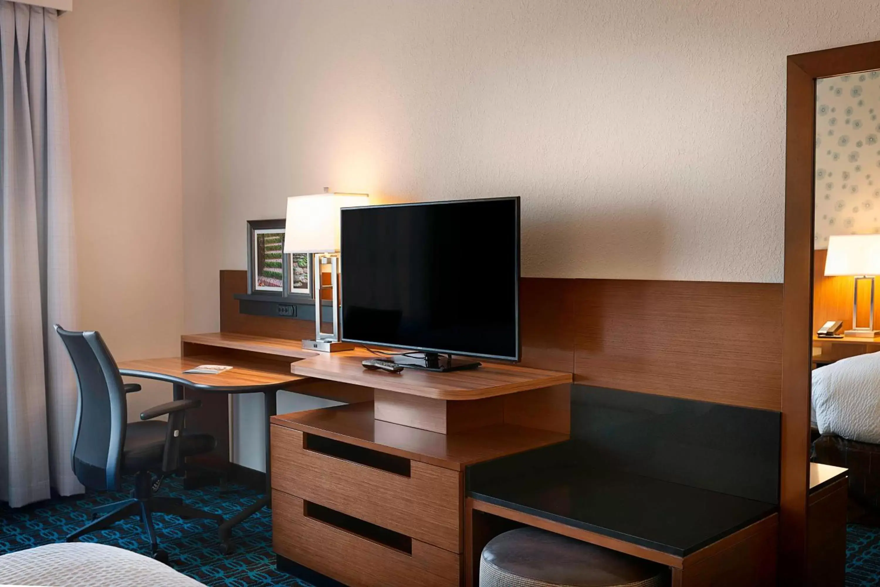Photo of the whole room, TV/Entertainment Center in Fairfield Inn & Suites by Marriott Rock Hill