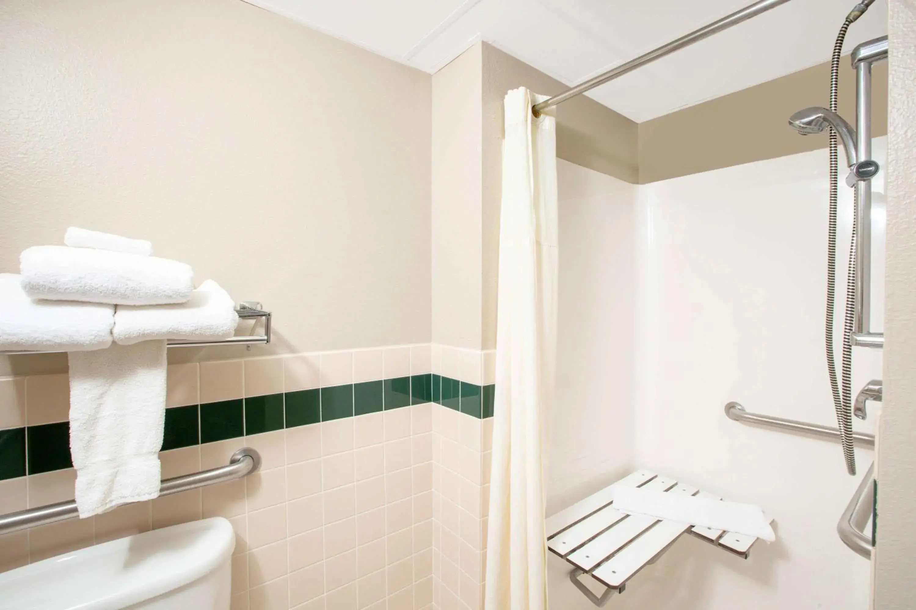 Shower, Bathroom in AmericInn by Wyndham Coralville