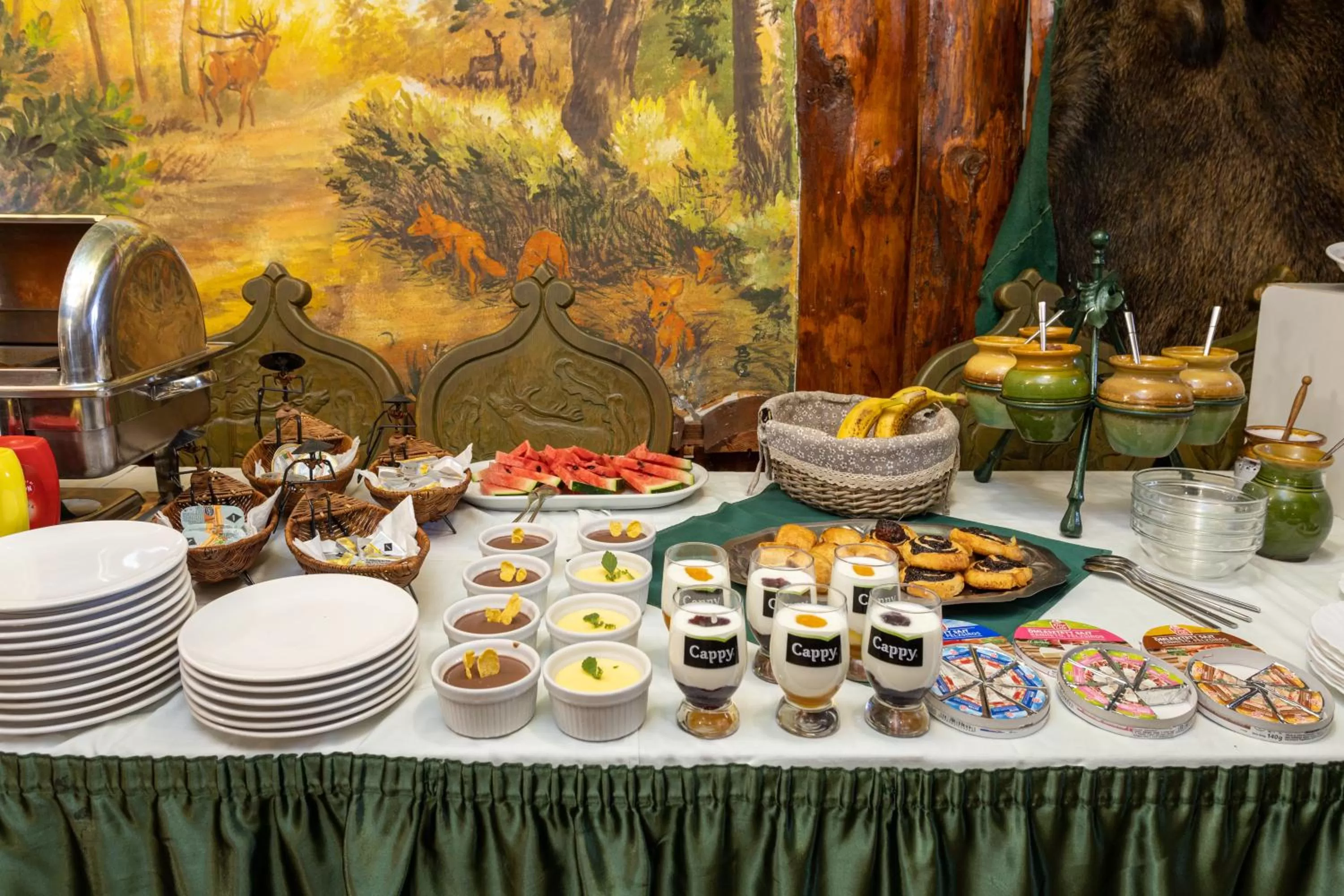 Buffet breakfast in Illés Hotel