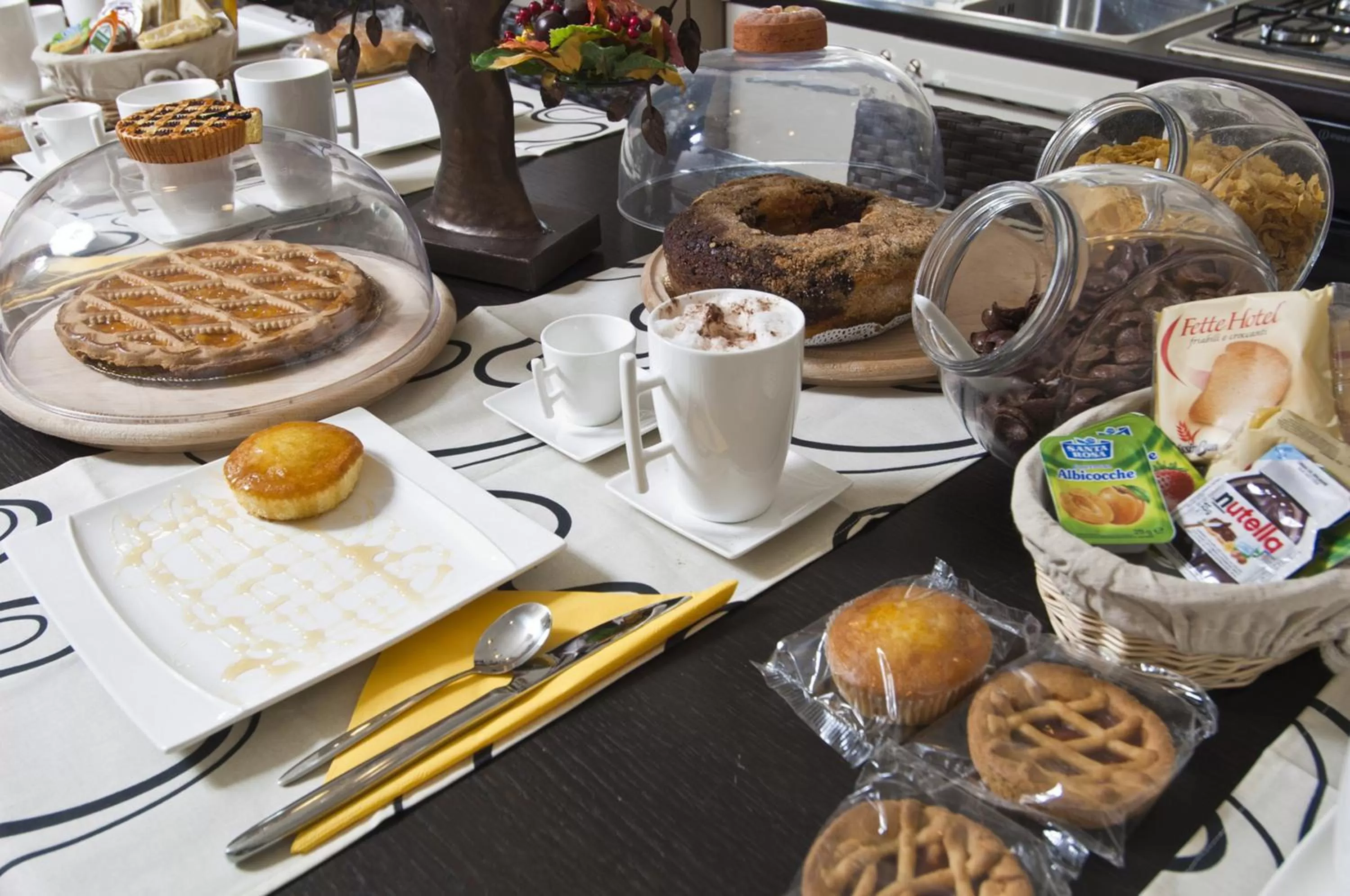 Communal kitchen in Bed & Breakfast Armonie Romane