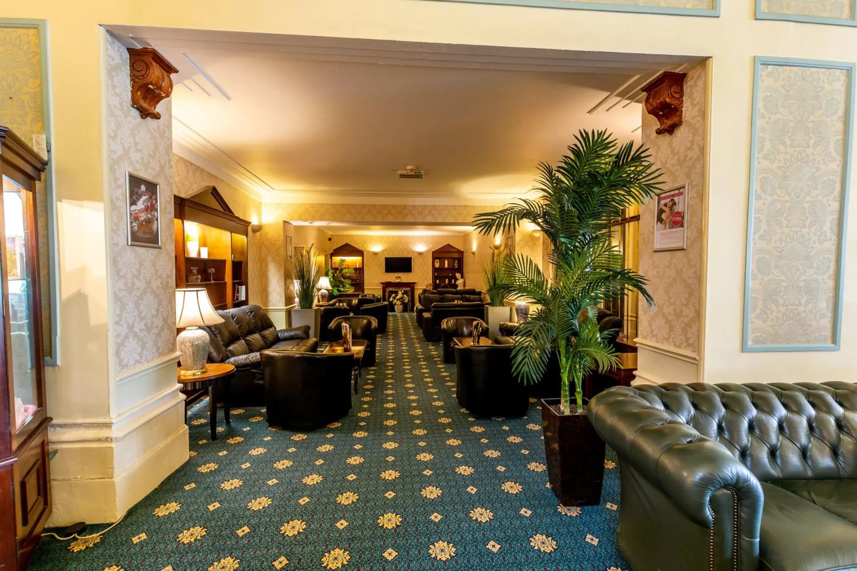 Lounge or bar in The Palace Hotel Buxton & Spa