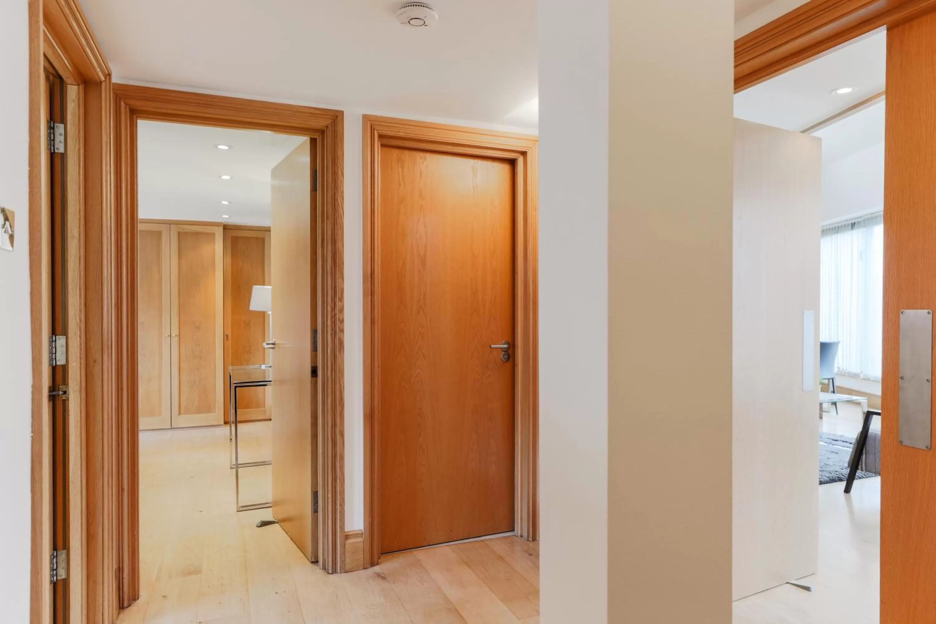 Bedroom, Bathroom in Monument Apartments