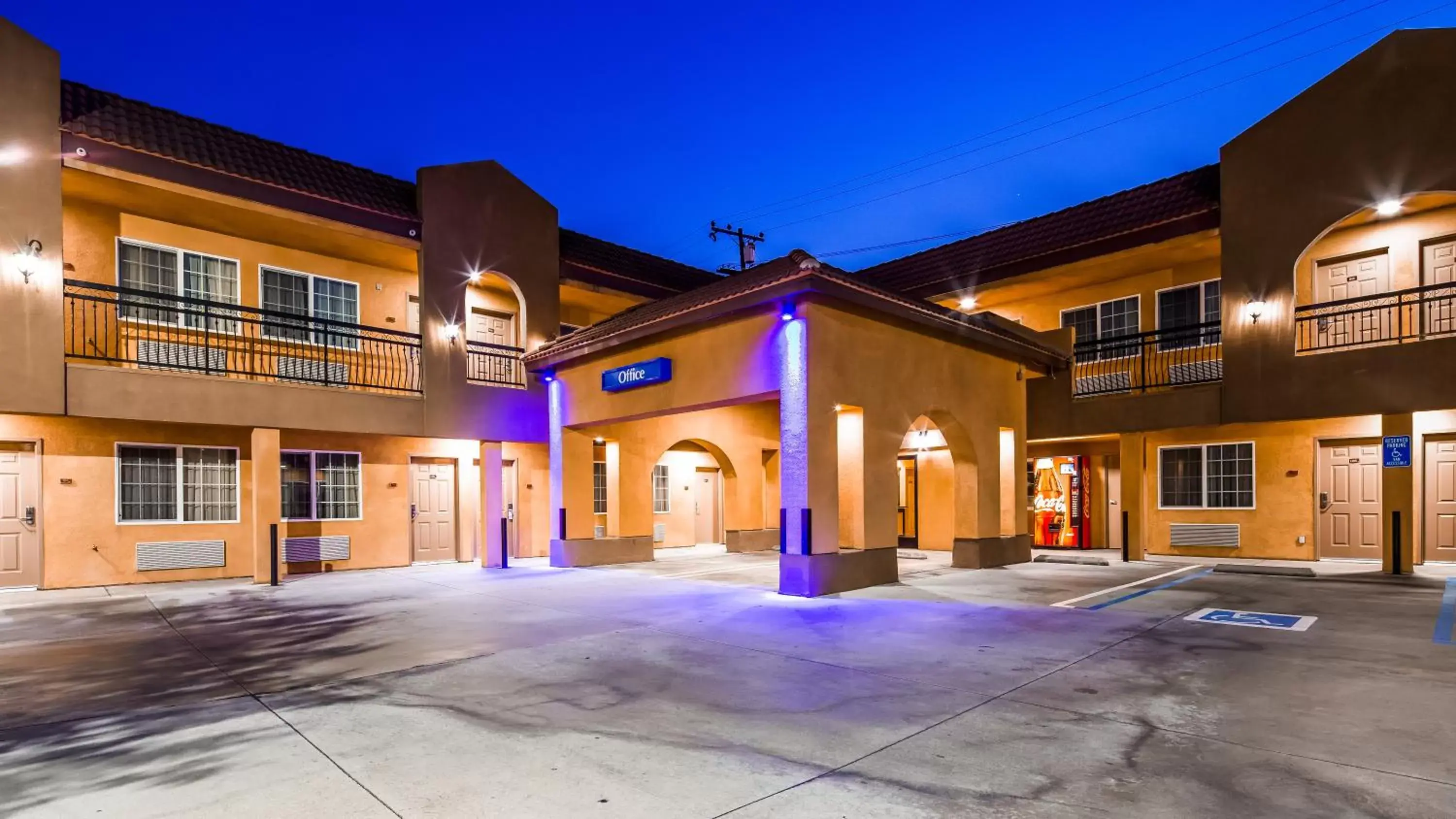 Facade/entrance, Property Building in Motel 6 South Gate CA