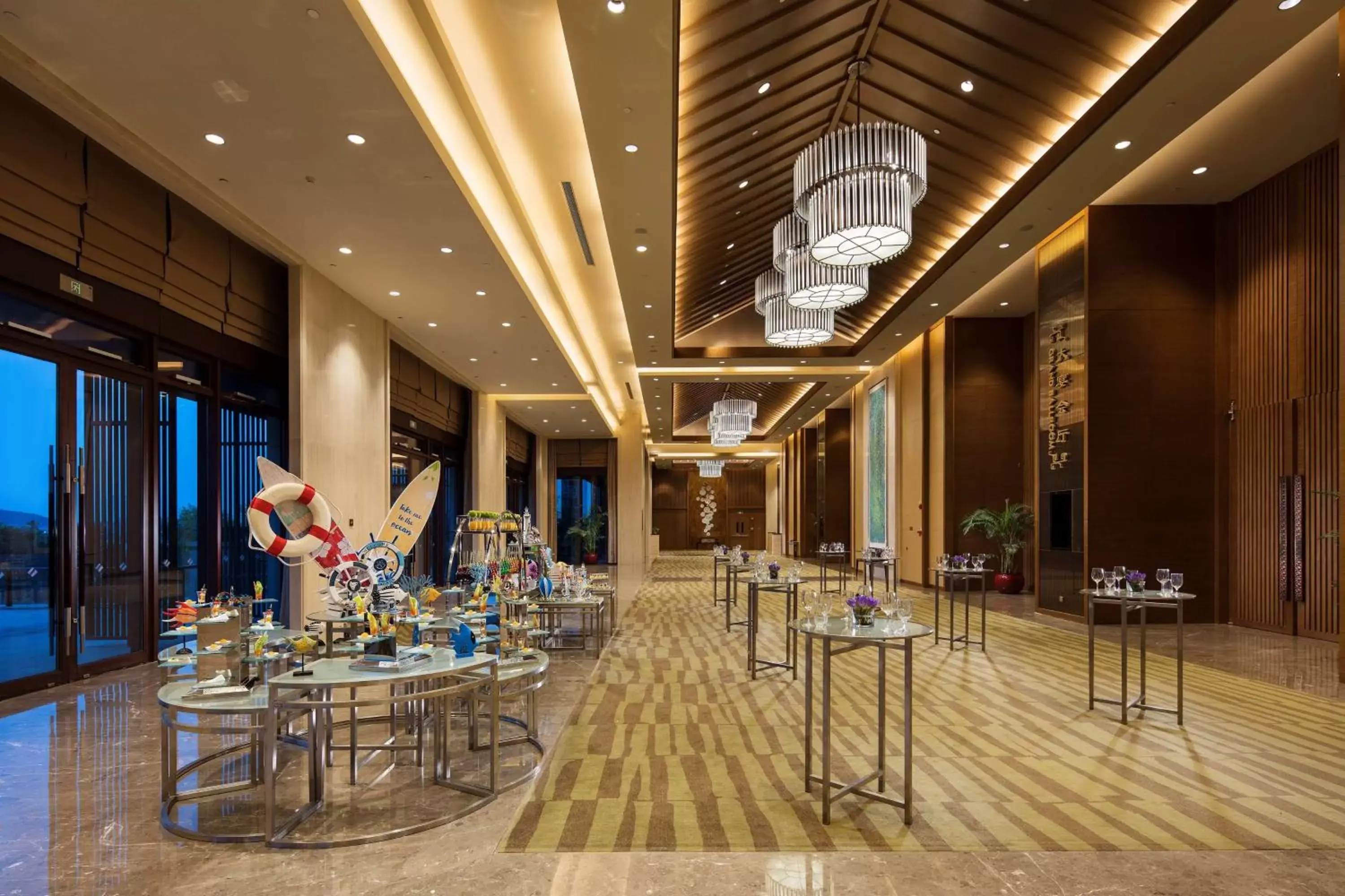 Meeting/conference room, Restaurant/Places to Eat in Hilton Wuhan Optics Valley