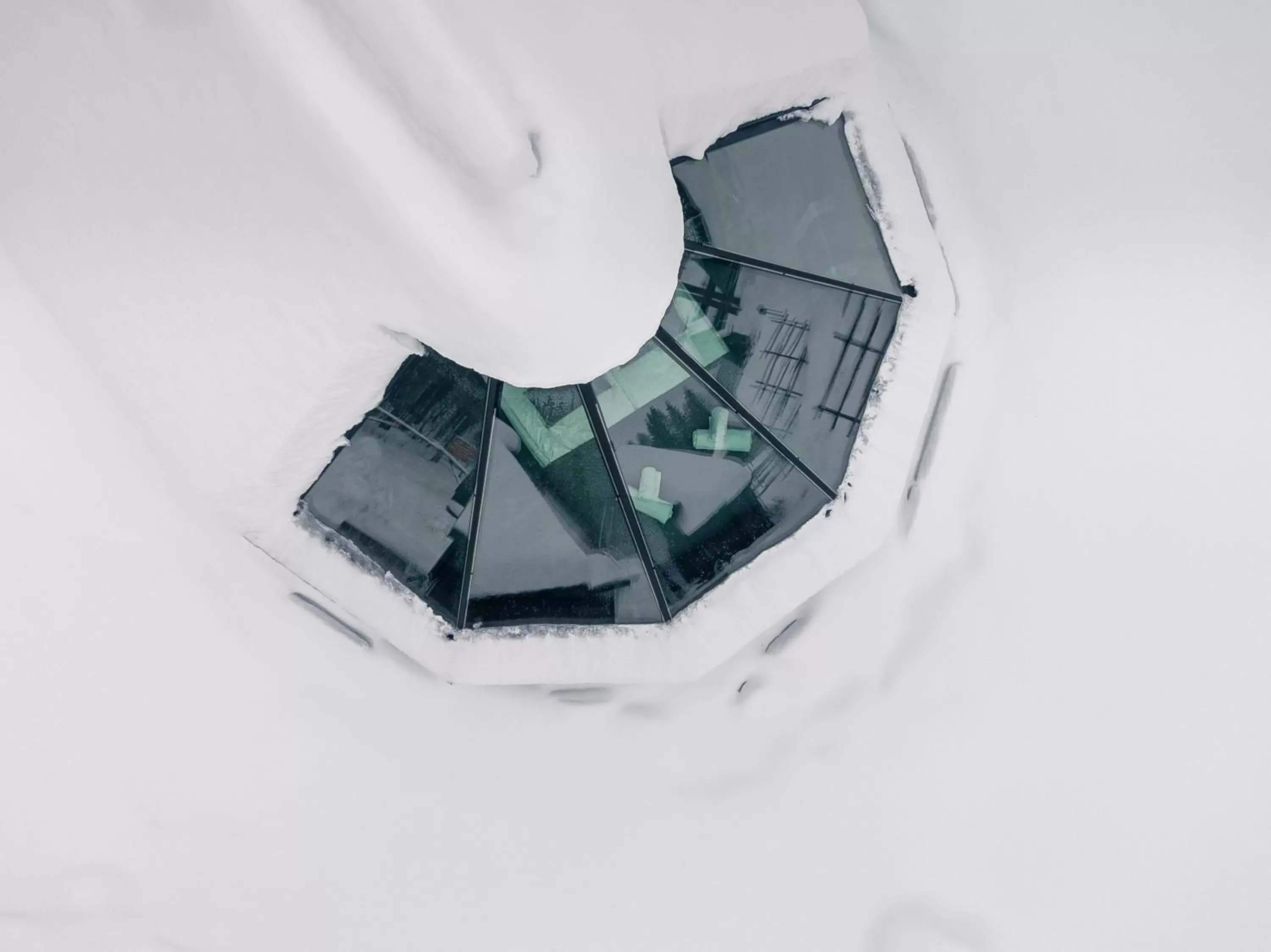 Bird's eye view in Apukka Resort Bird's eye view in Apukka Resort