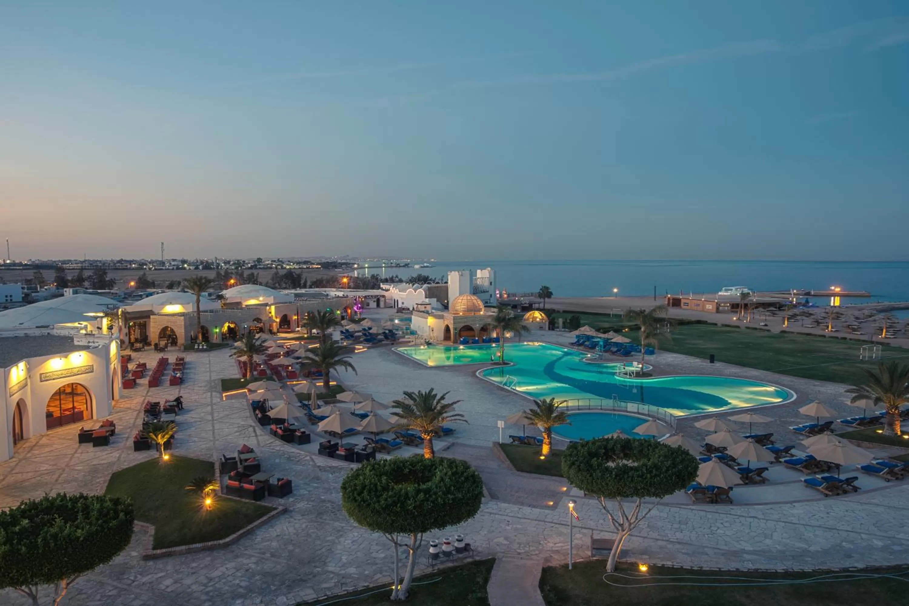 Bird's eye view in Mercure Hurghada Hotel