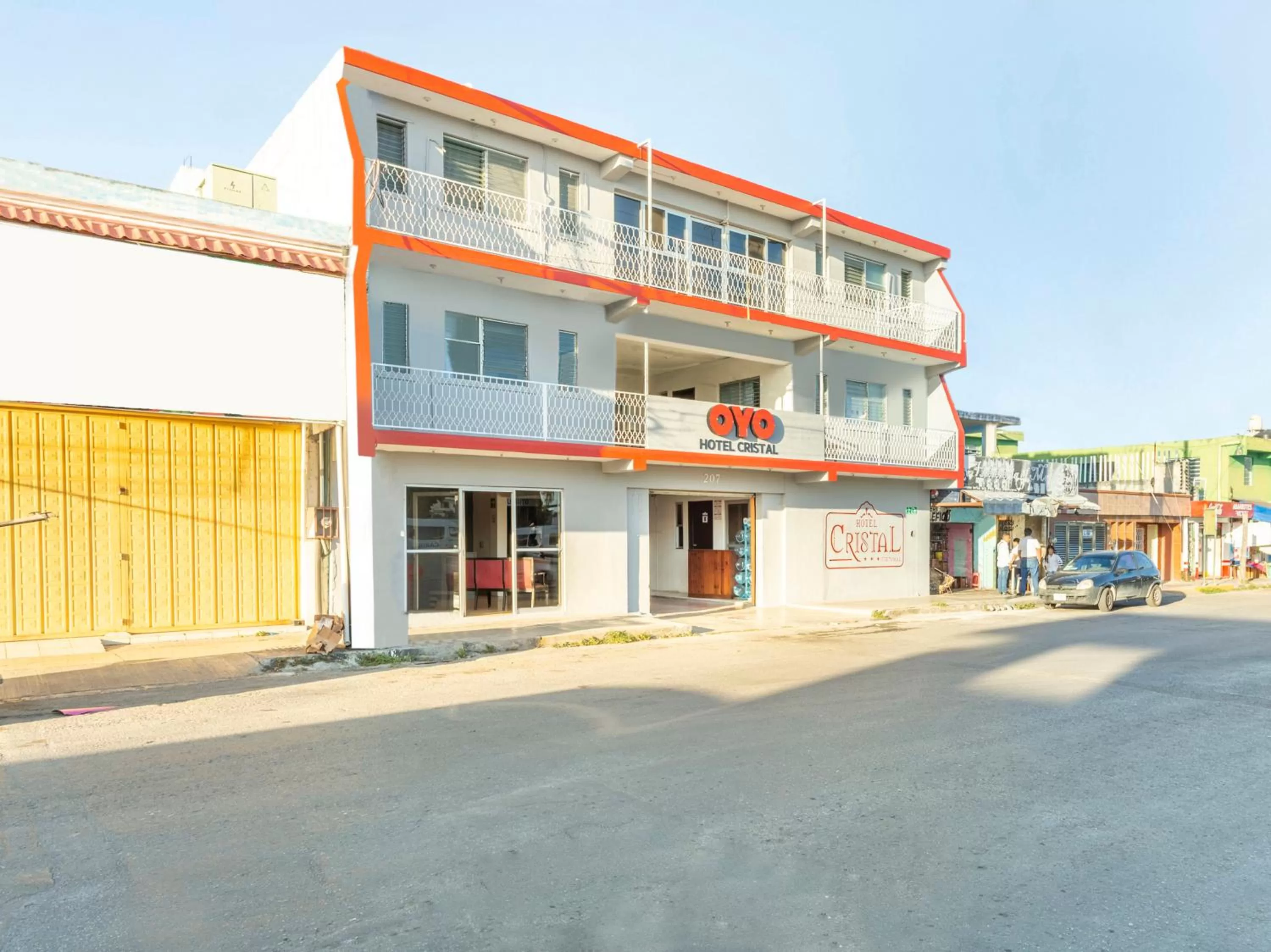 Property Building in OYO Hotel Cristal,Museum of Mayan culture,Chetumal