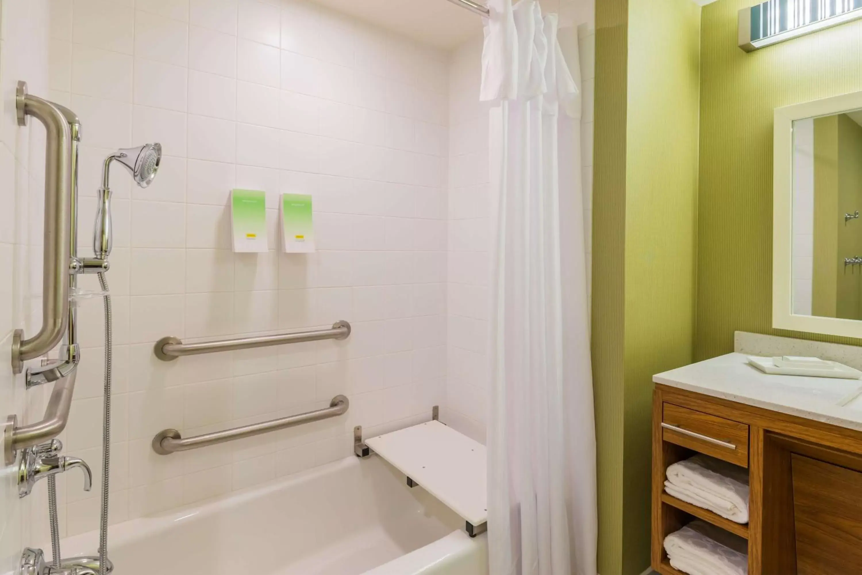 Bathroom in Home2 Suites by Hilton Buffalo Airport/ Galleria Mall