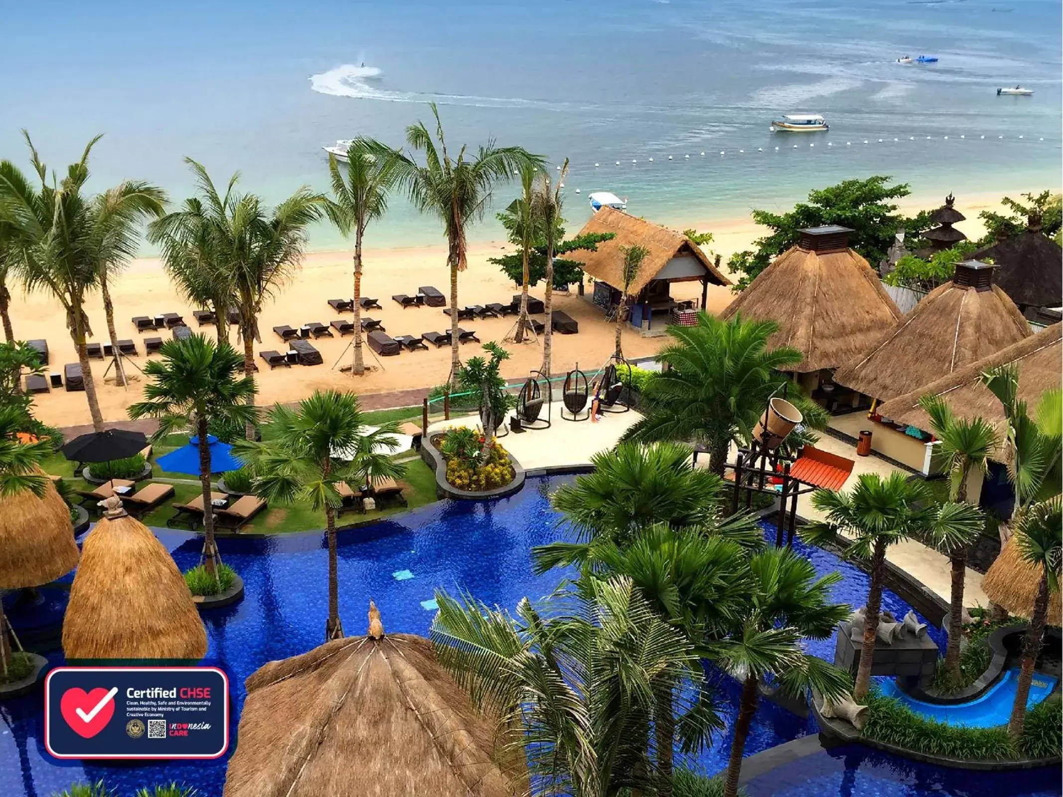 Beach, Pool View in Holiday Inn Resort Bali Nusa Dua, an IHG Hotel - CHSE Certified