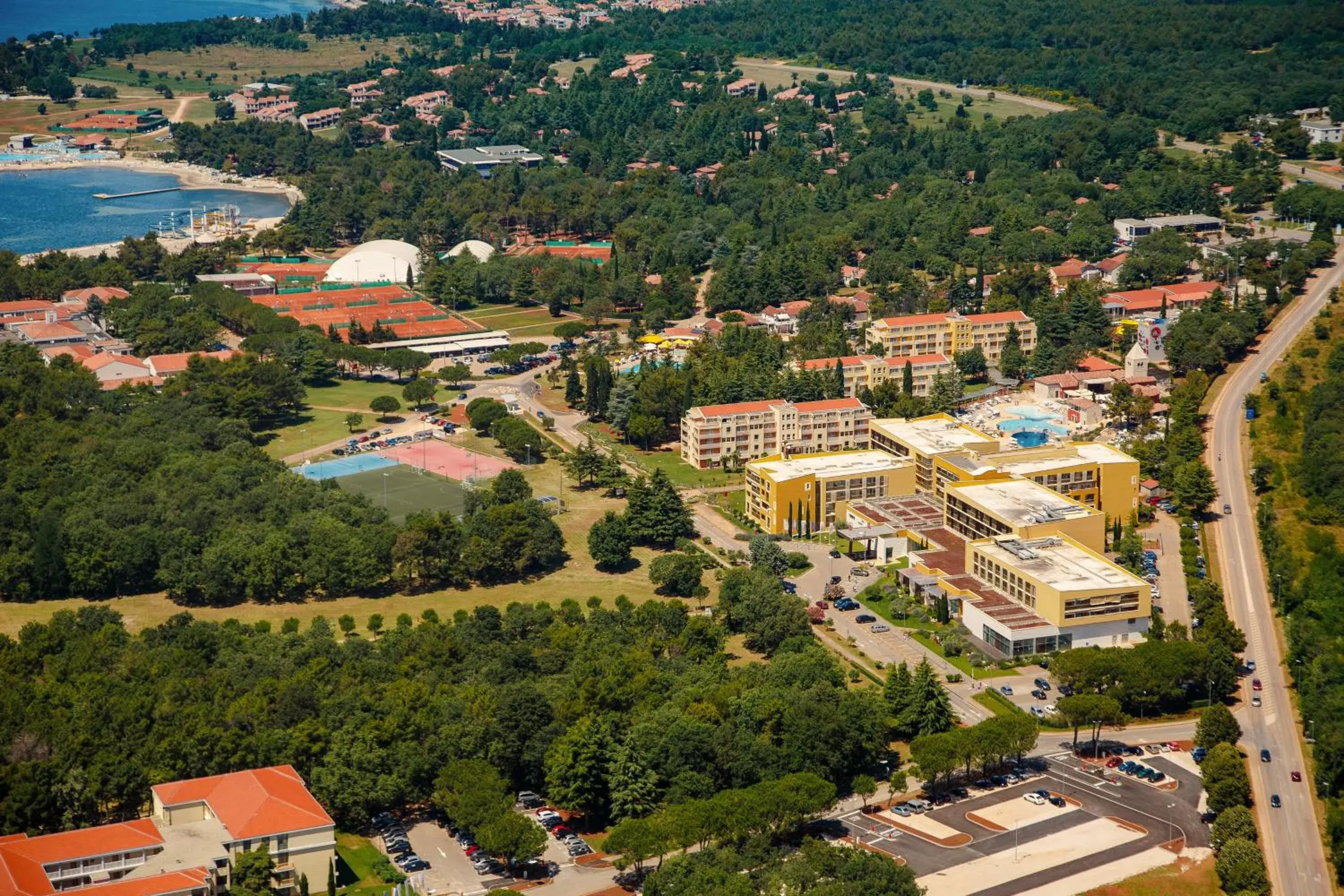 Day, Bird's-eye View in Sol Garden Istra