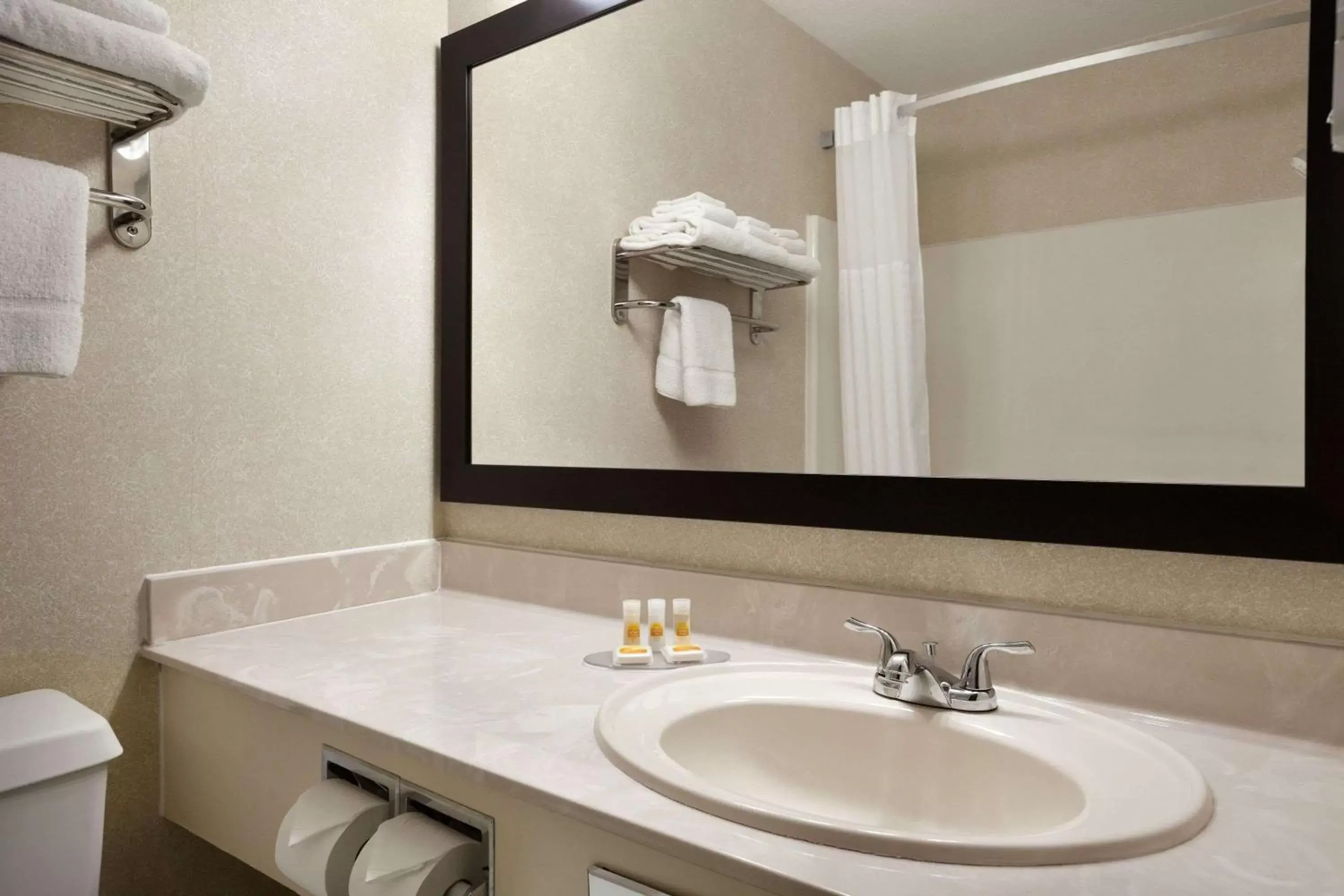 Bathroom in Days Inn by Wyndham Columbia Mall