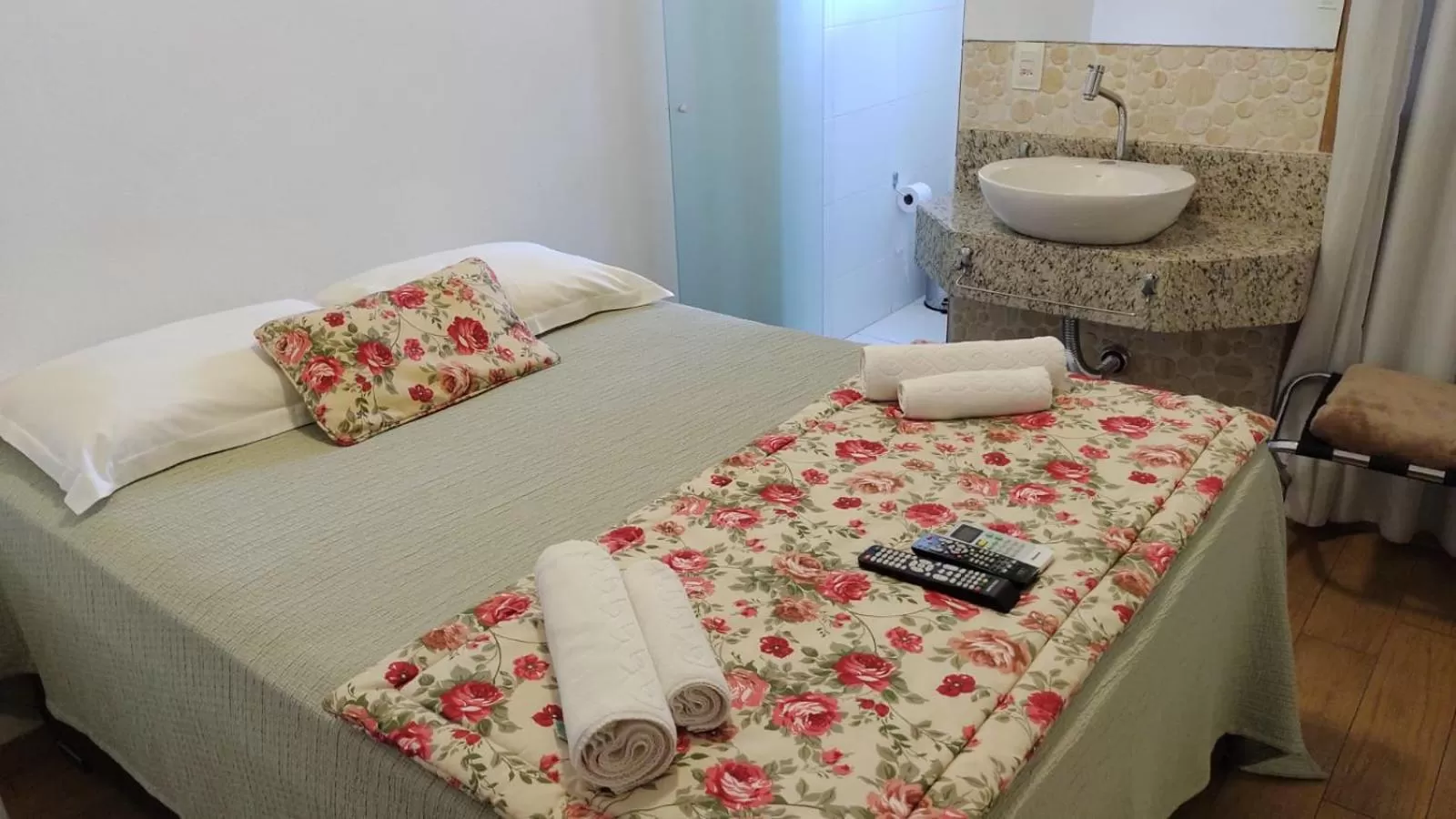 Bed in Hotel Gabriel