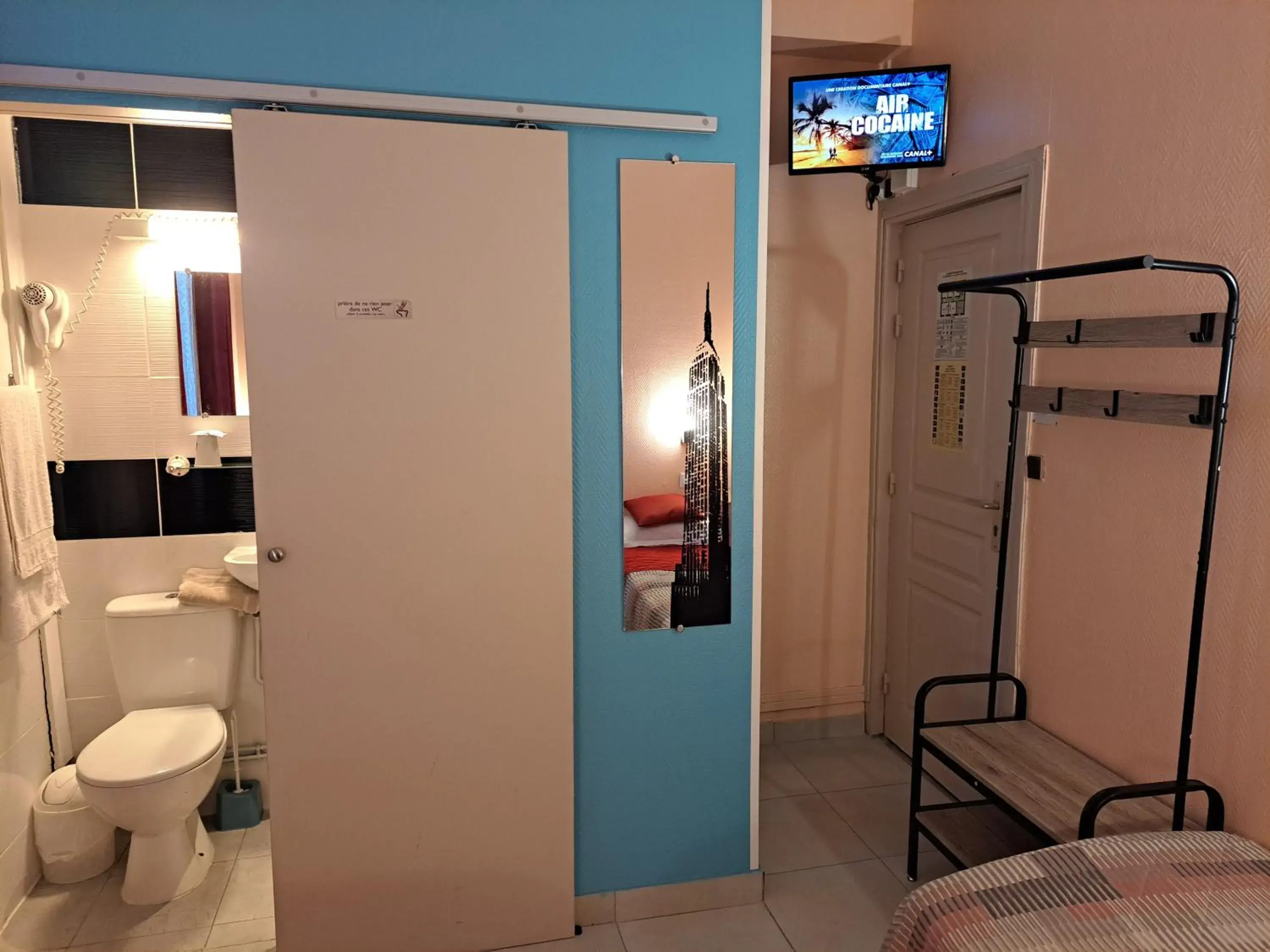 Bathroom in Hôtel Beauséjour