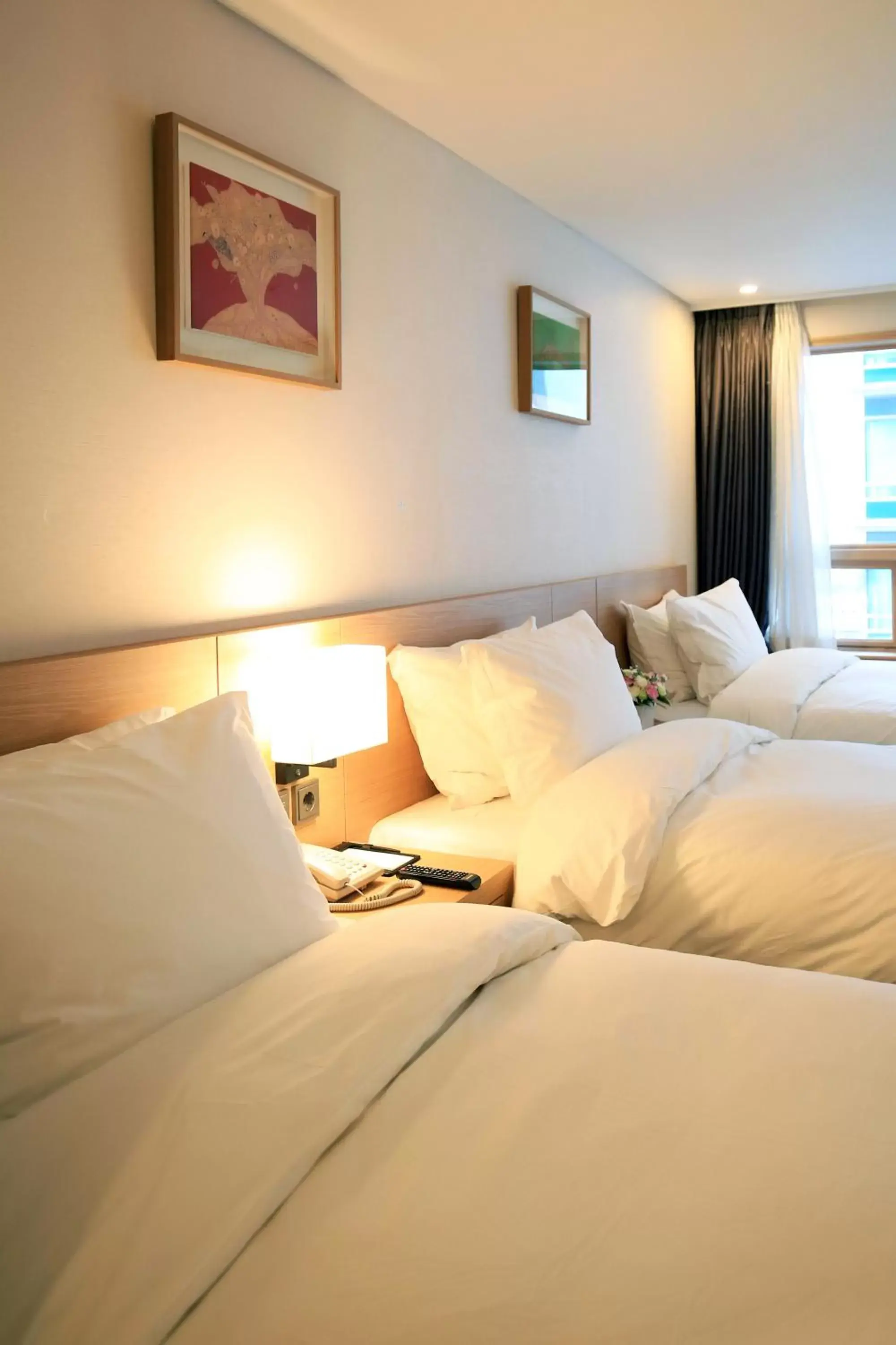 Bed in Best Western Jeju Hotel