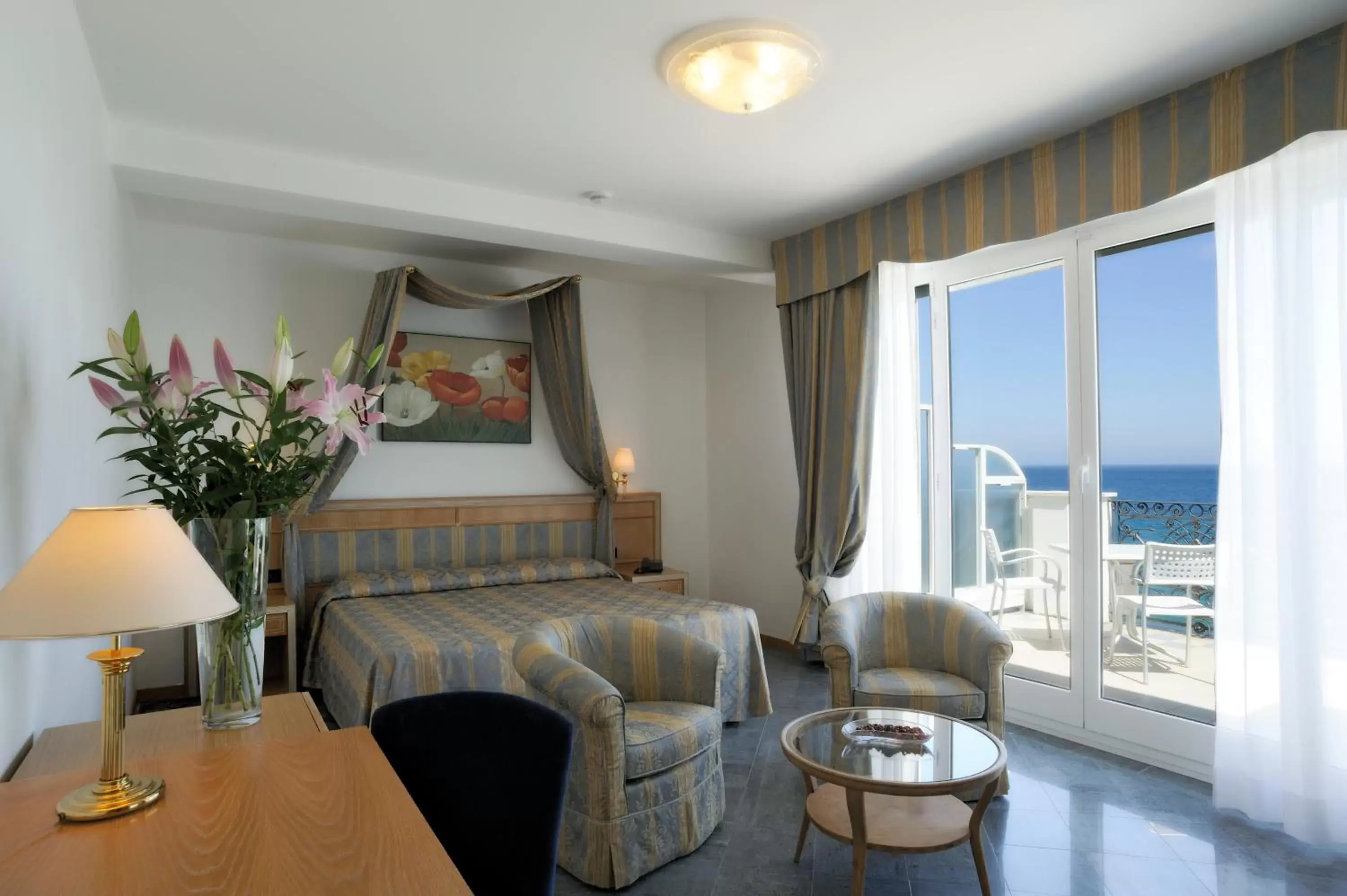 Balcony/Terrace in Grand Hotel Mediterranee