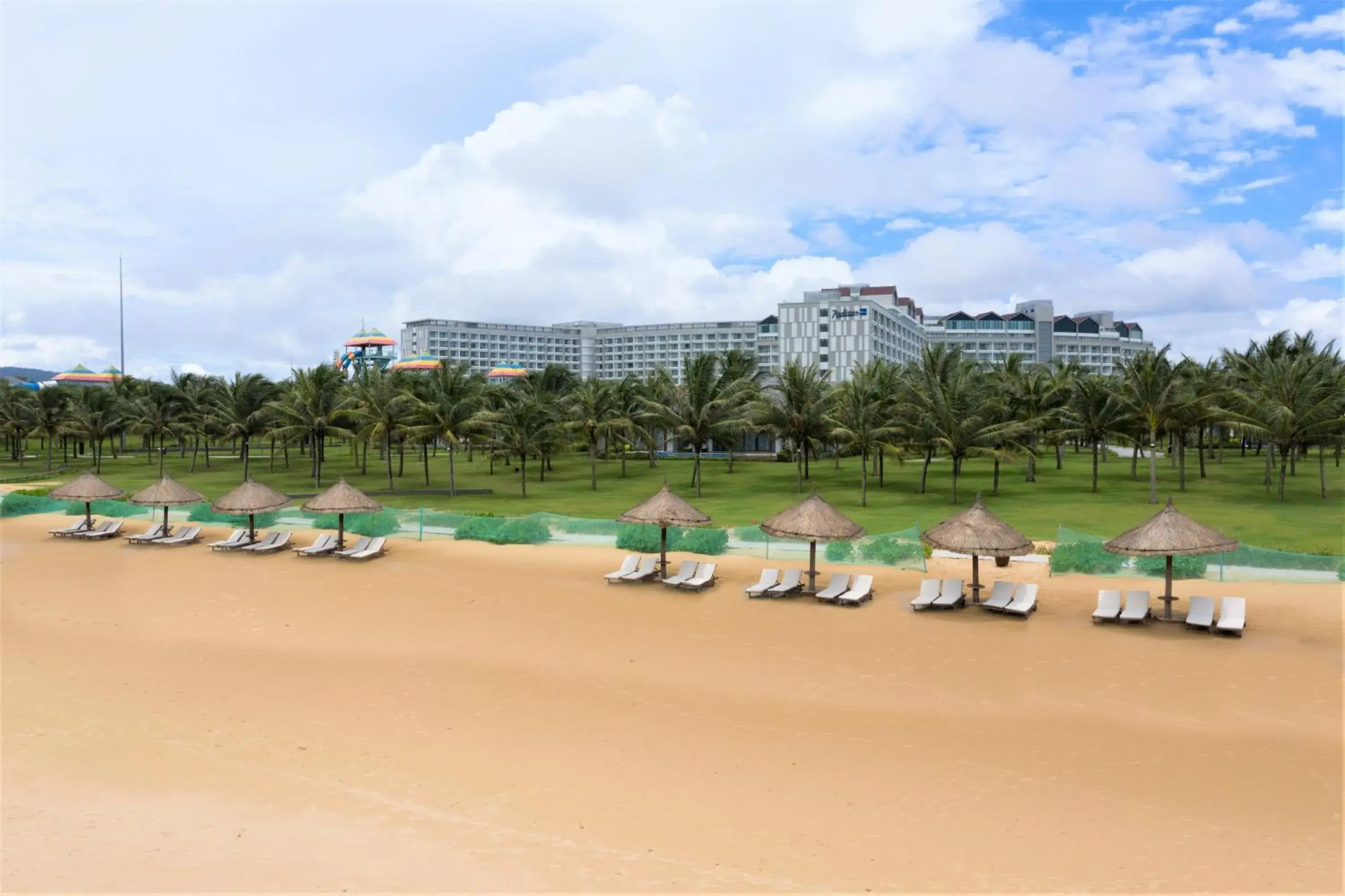 Beach in Radisson Blu Resort Phu Quoc