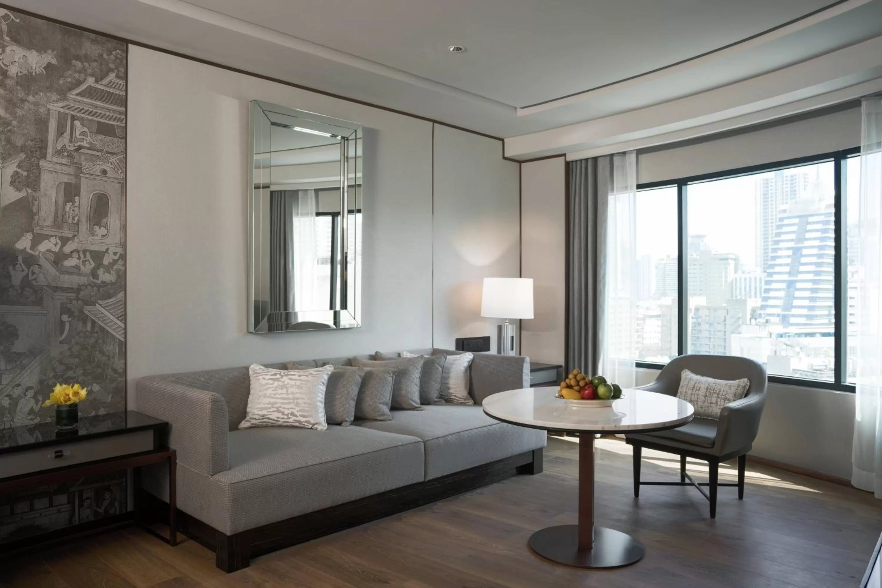 Living room in JW Marriott Hotel Bangkok