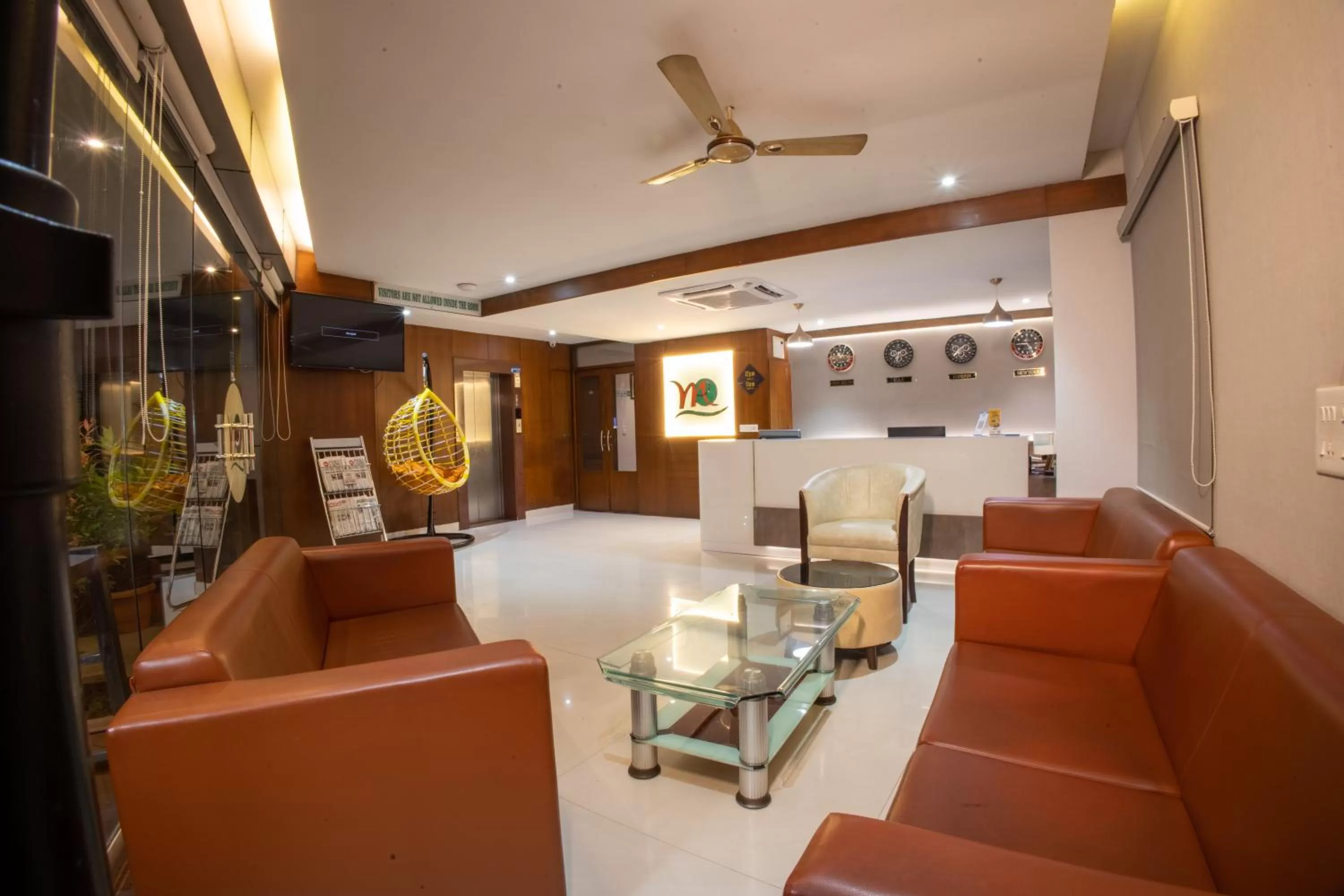 Lobby or reception in Metro Plaza Hotel by RAK Rooms, Mangaluru