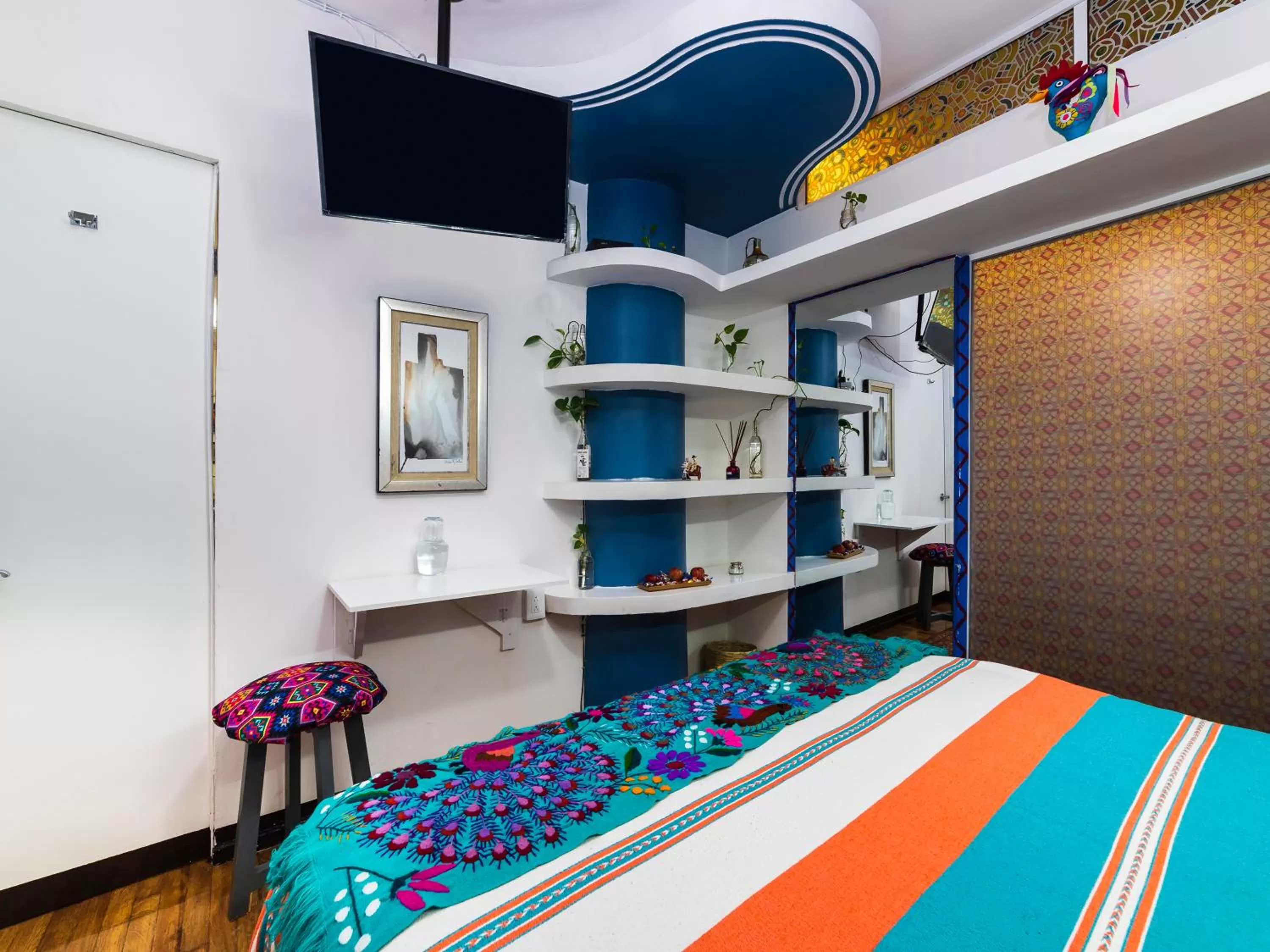 Bed in Casa Itzae B&B Polanquito Dog Friendly