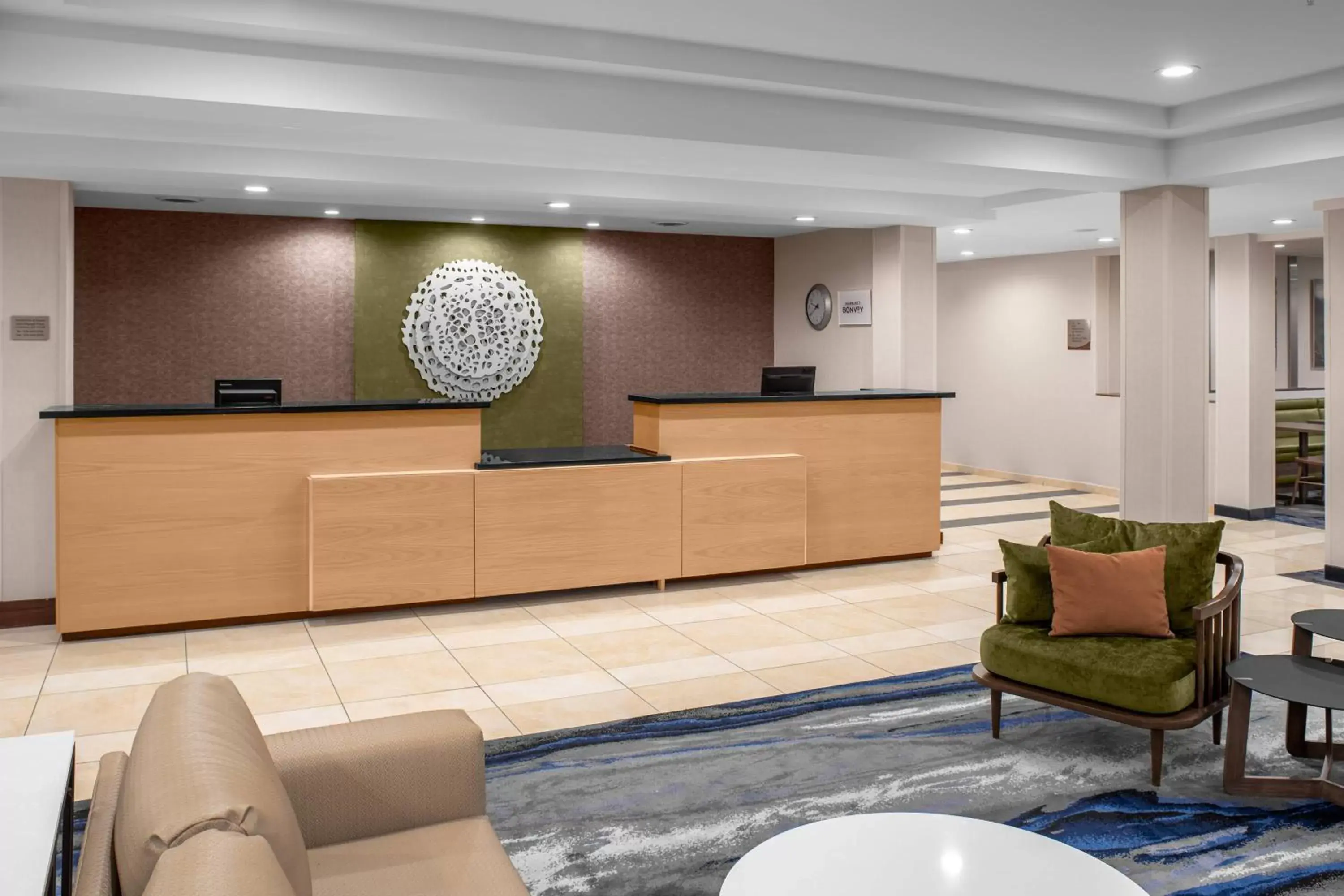 Lobby or reception, Lobby/Reception in Fairfield by Marriott Inn & Suites Columbus Hilliard
