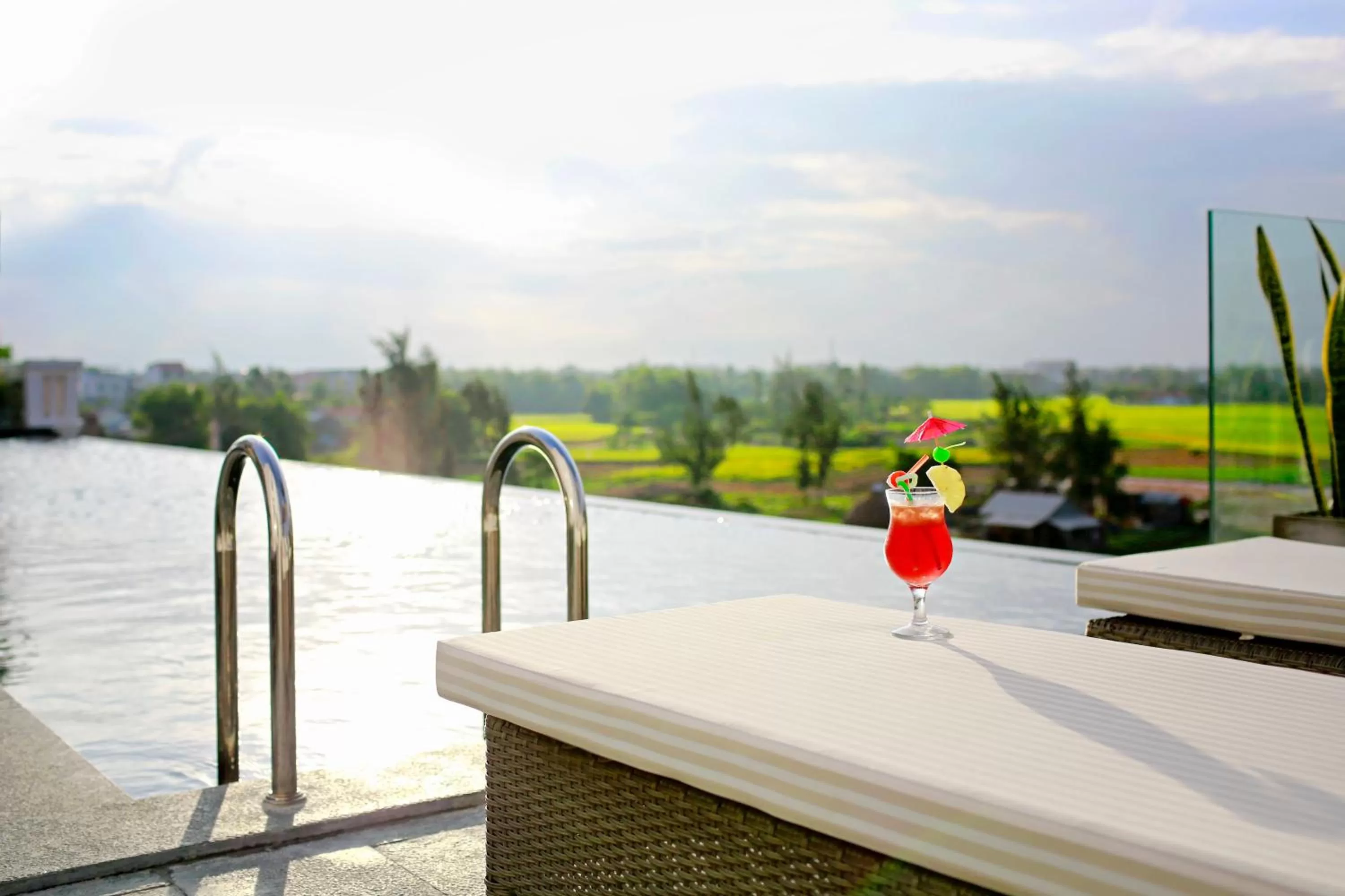 Swimming pool in Lasenta Boutique Hotel Hoian