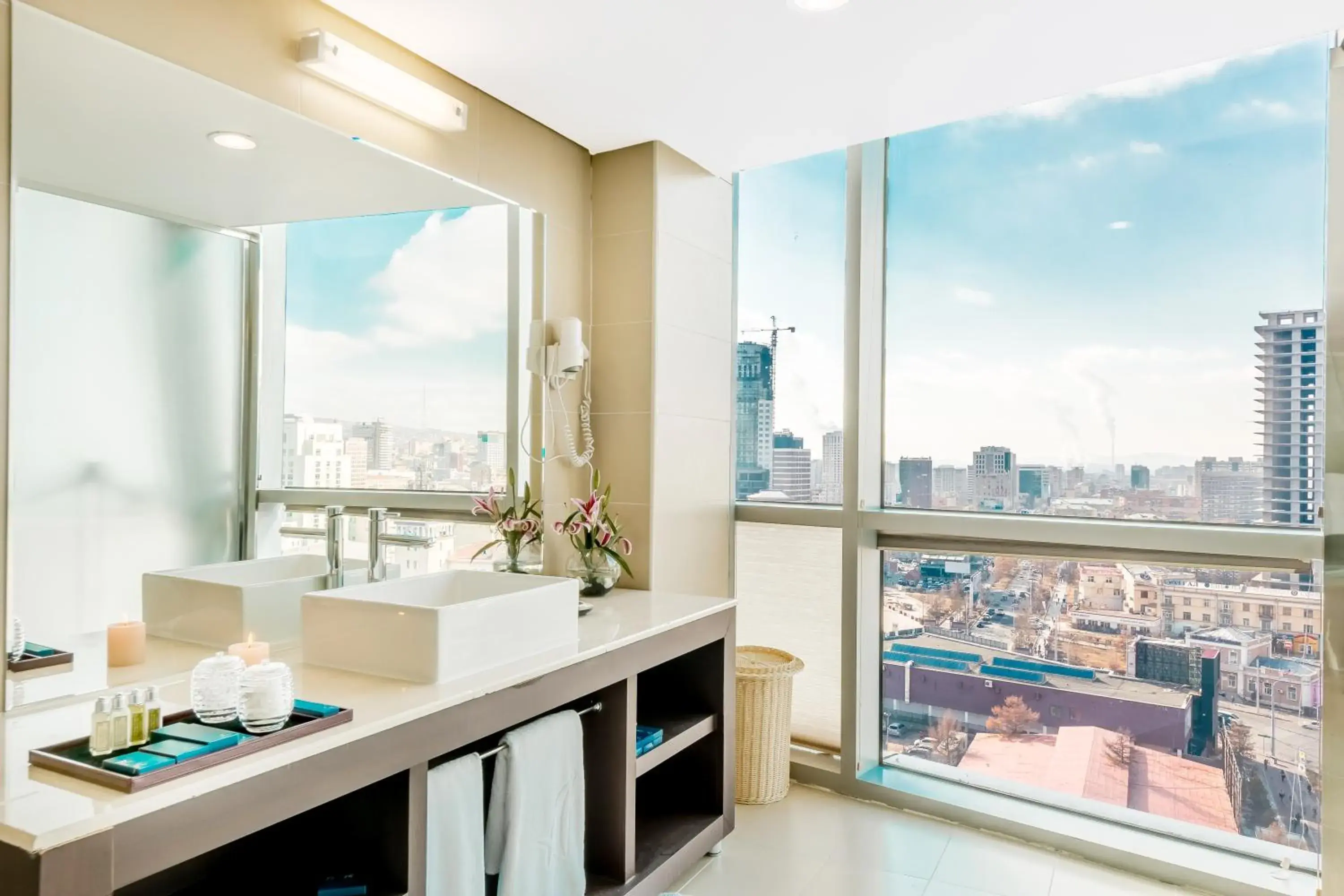 Bathroom in The Blue Sky Hotel and Tower