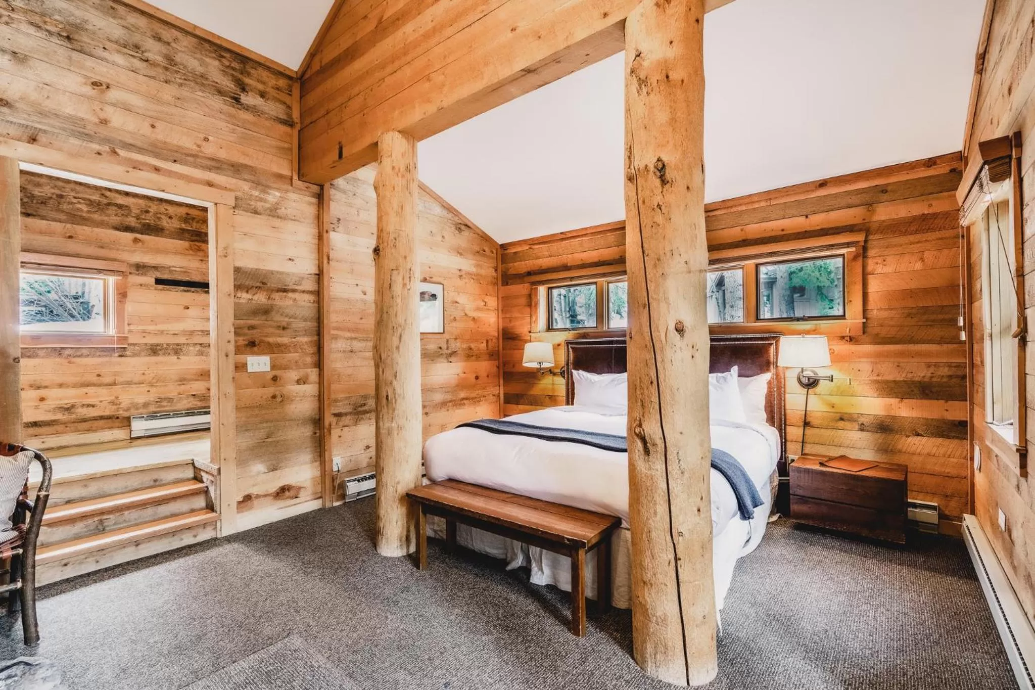 Bed in Sundance Mountain Resort