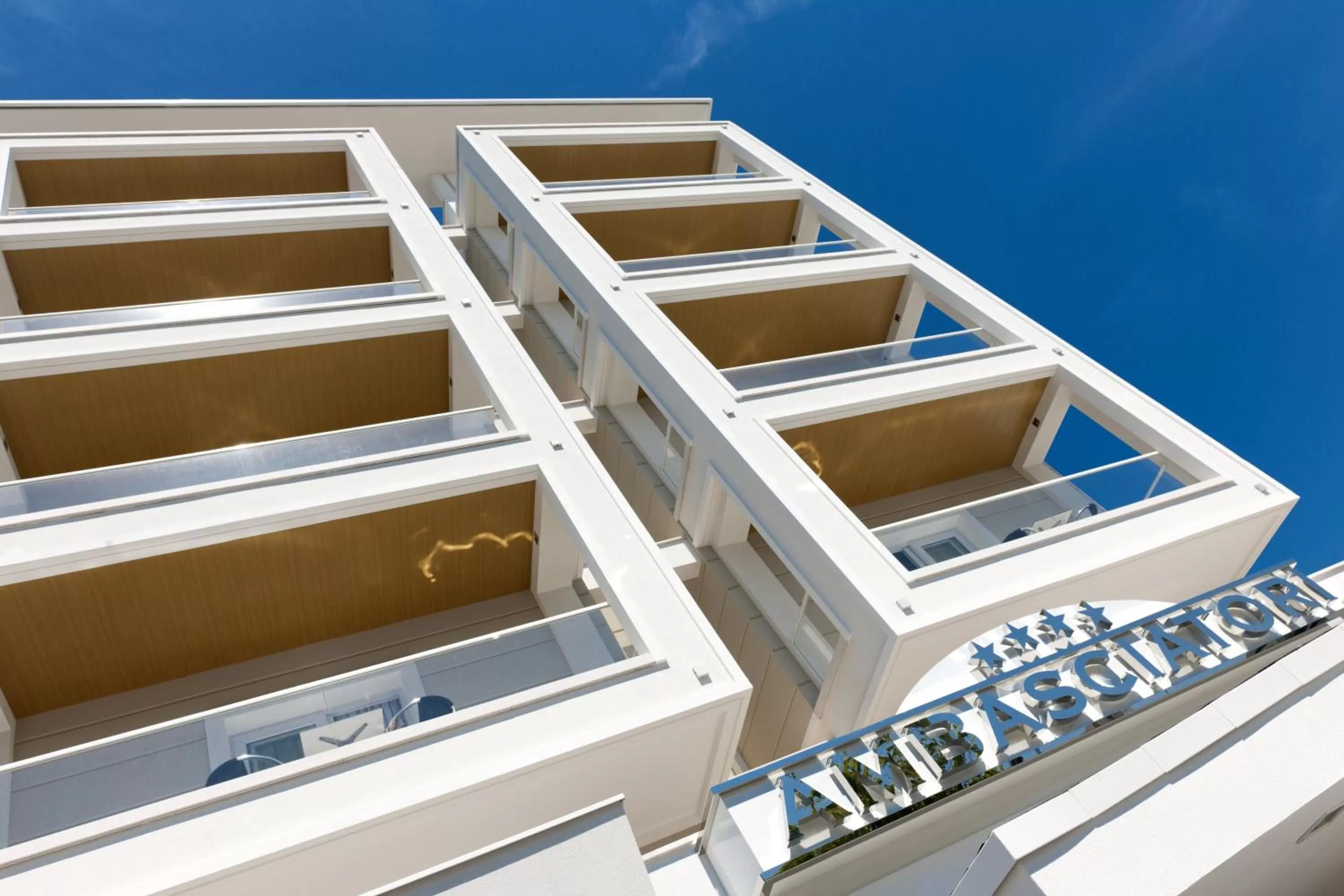 Facade/entrance in Hotel Ambasciatori