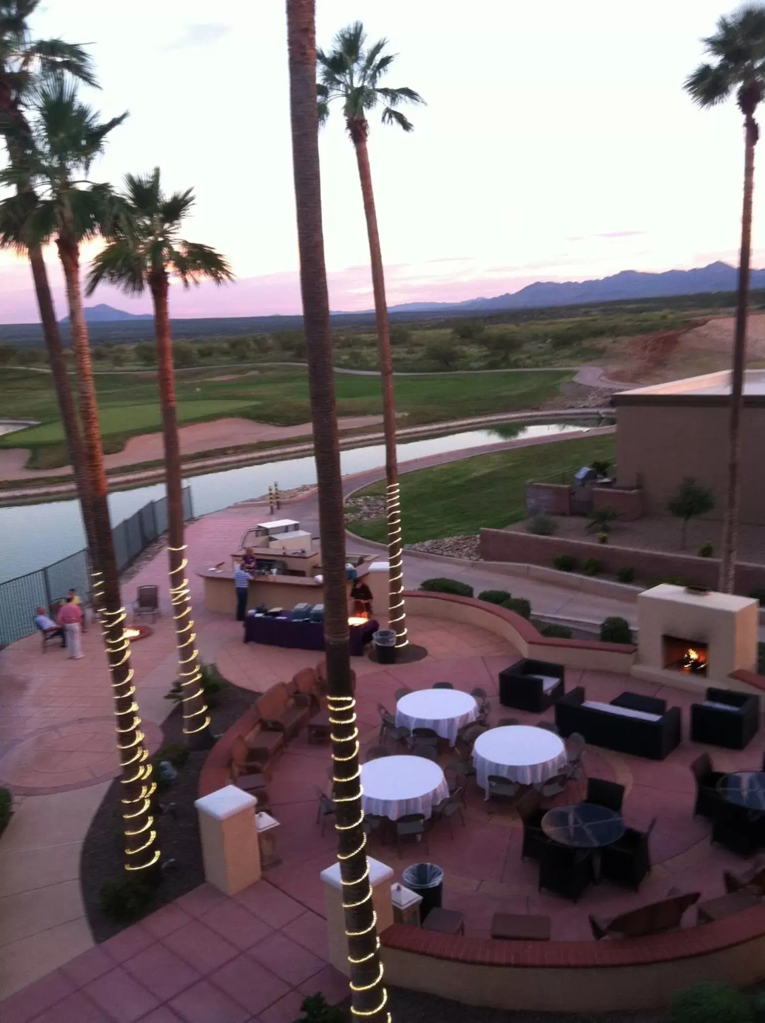 Patio in Canoa Ranch Golf Resort