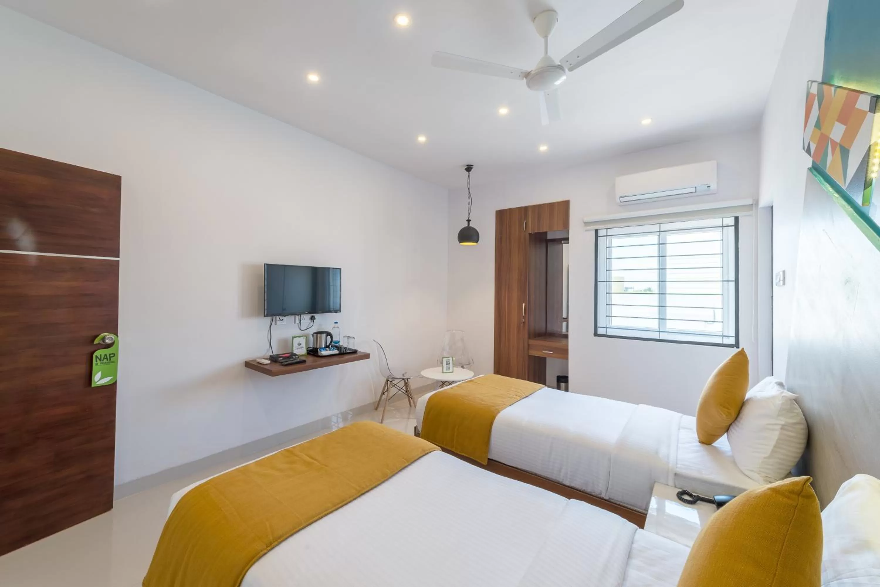 Bedroom, Bed in Treebo Premium Corner Stay