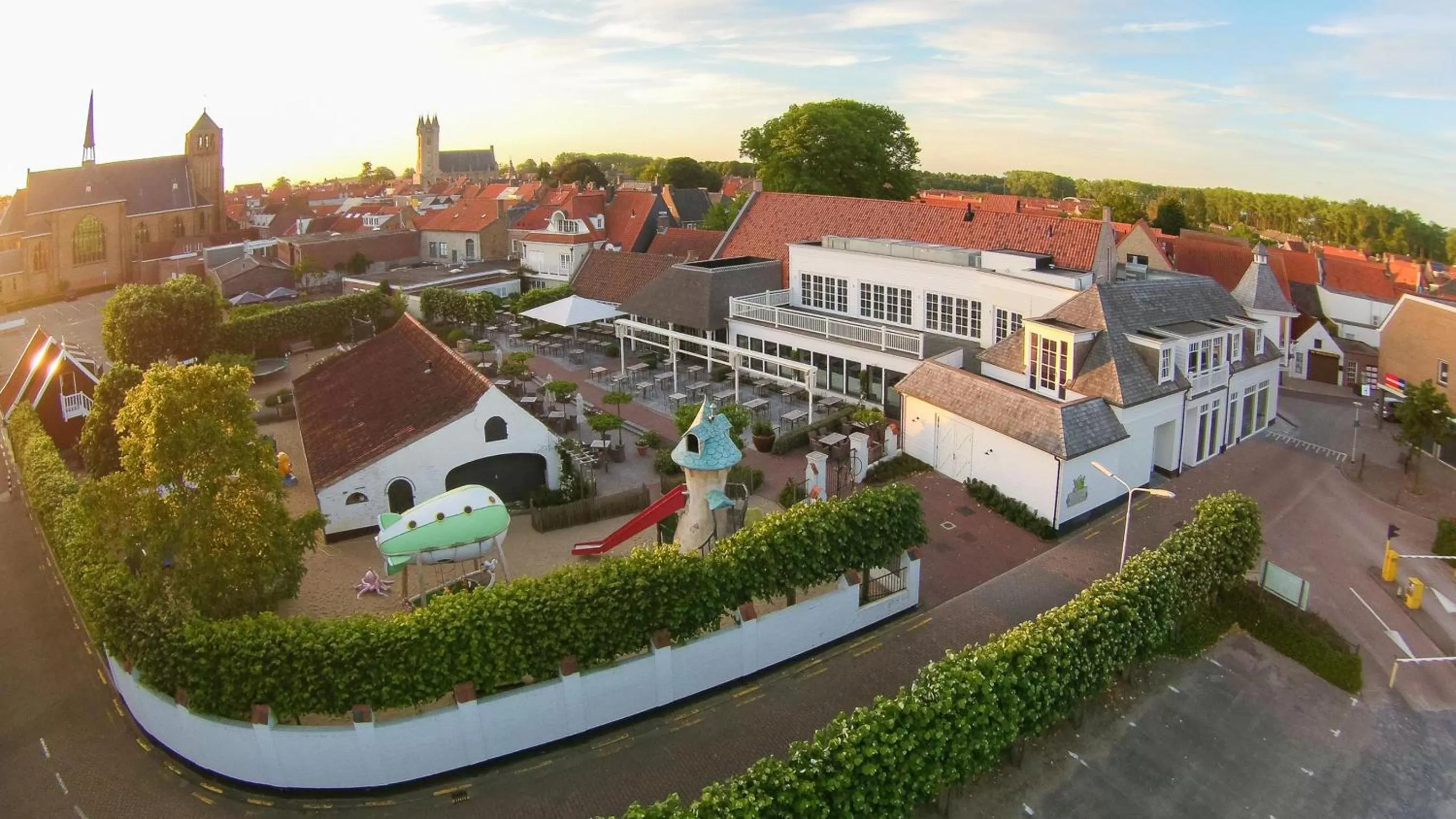 Property building in De Lindenhoeve Boutique Hotel