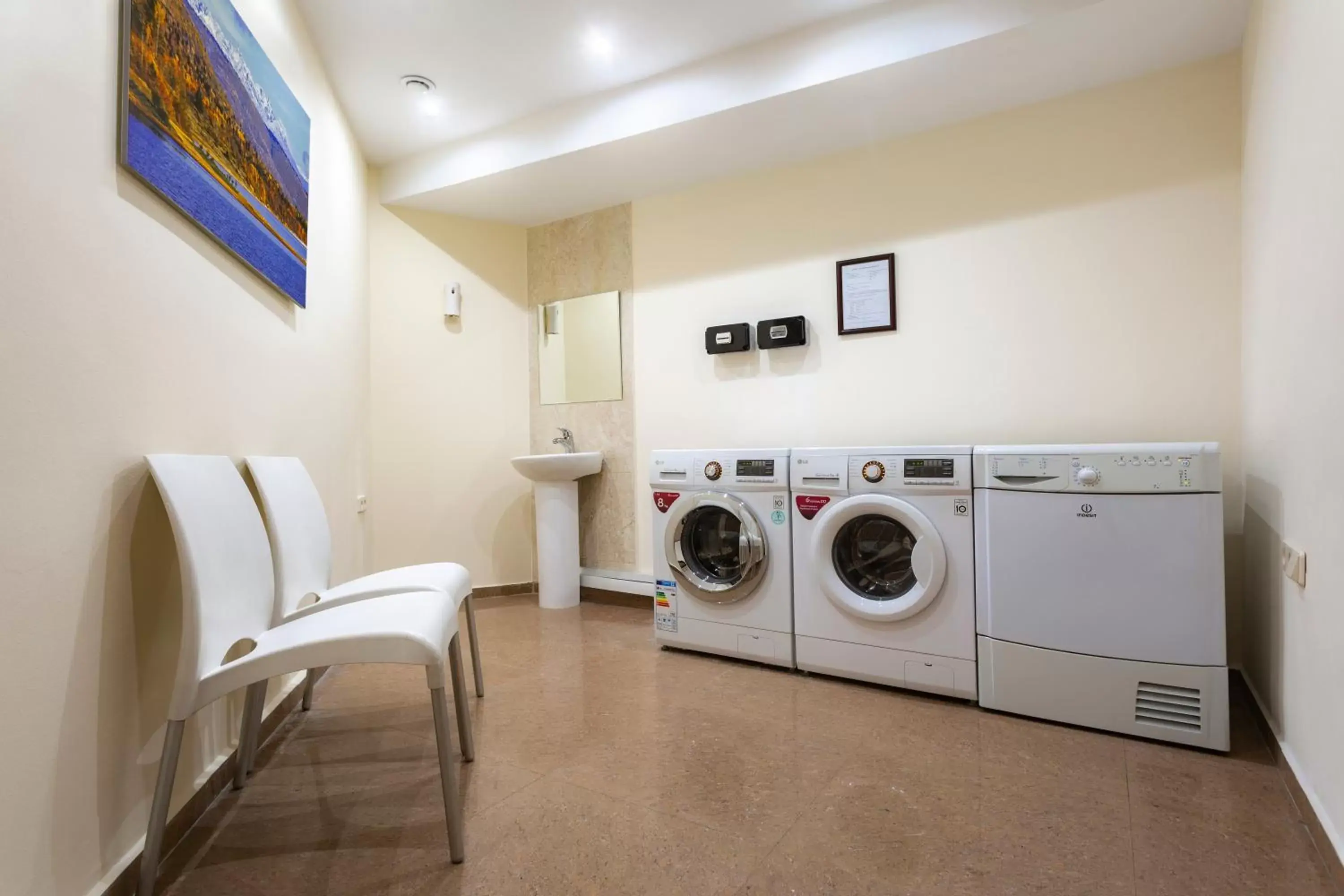 laundry in Citadines City Centre Tbilisi Apart`hotel