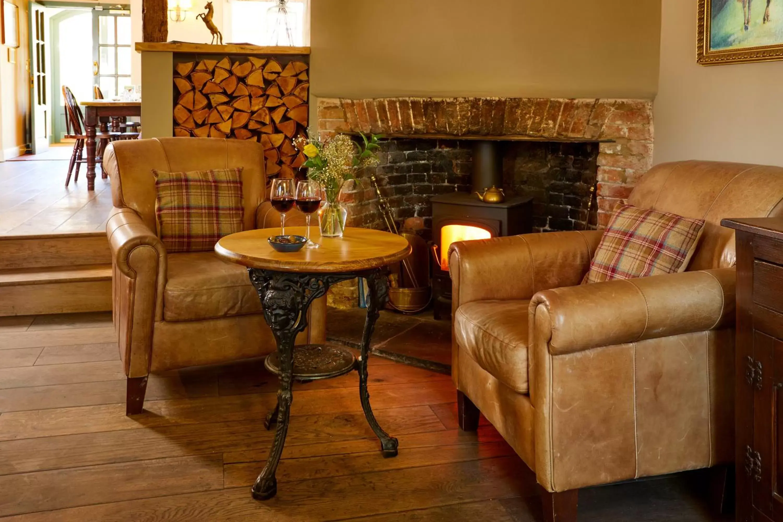 Lounge or bar in The Greyhound Inn Lounge or bar in The Greyhound Inn