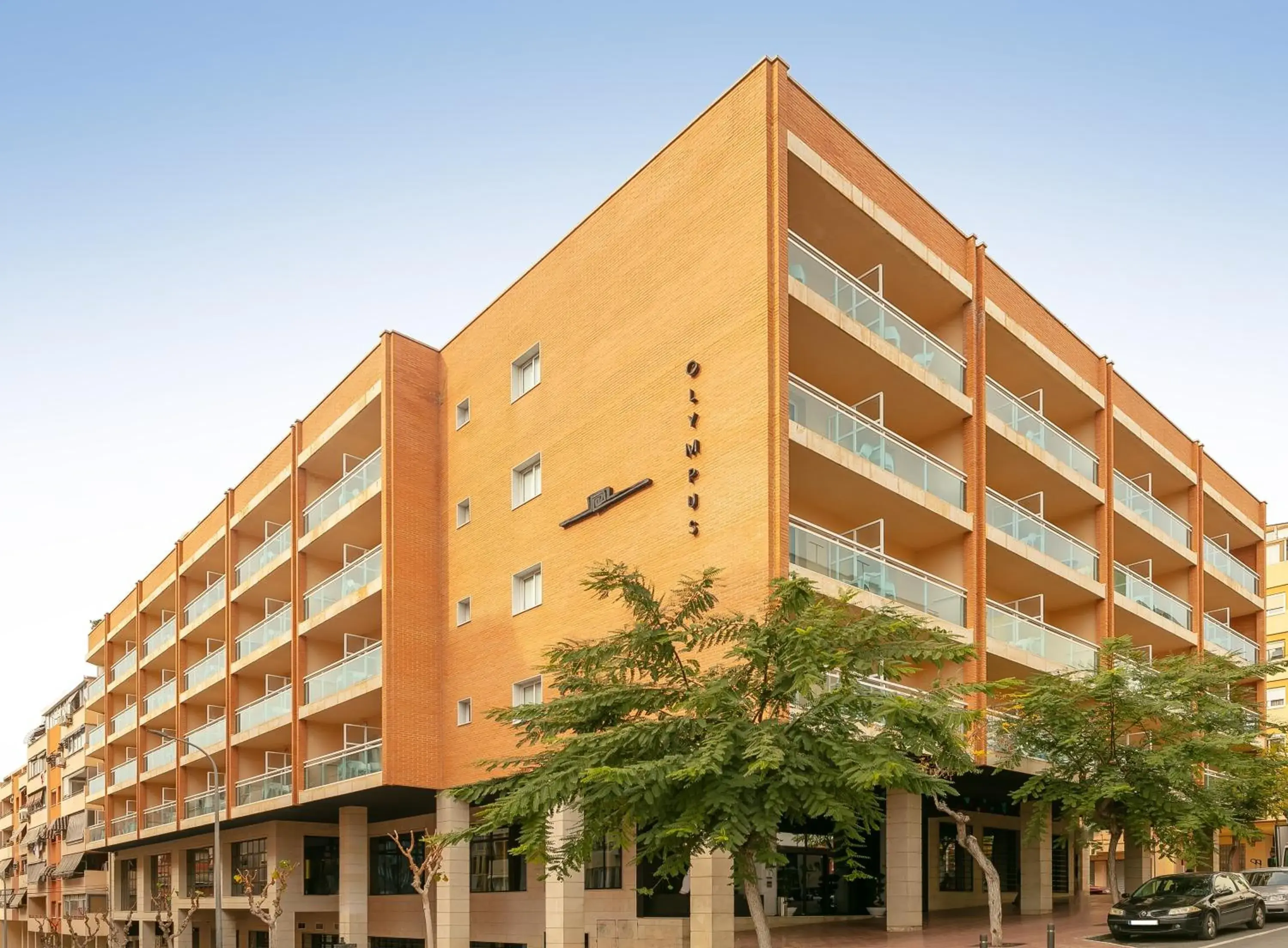 Property building in Hotel Olympus Property building in Hotel Olympus