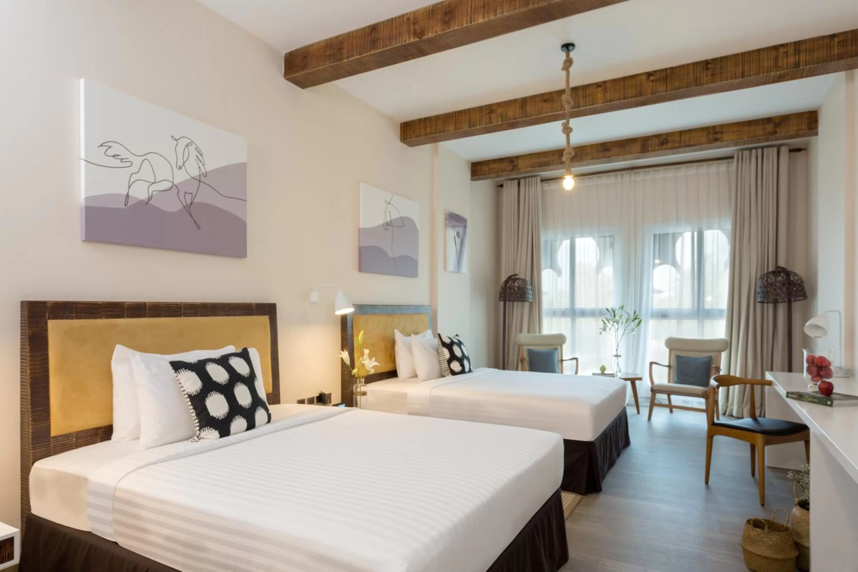 Bed in Beach Walk Boutique Jumeirah