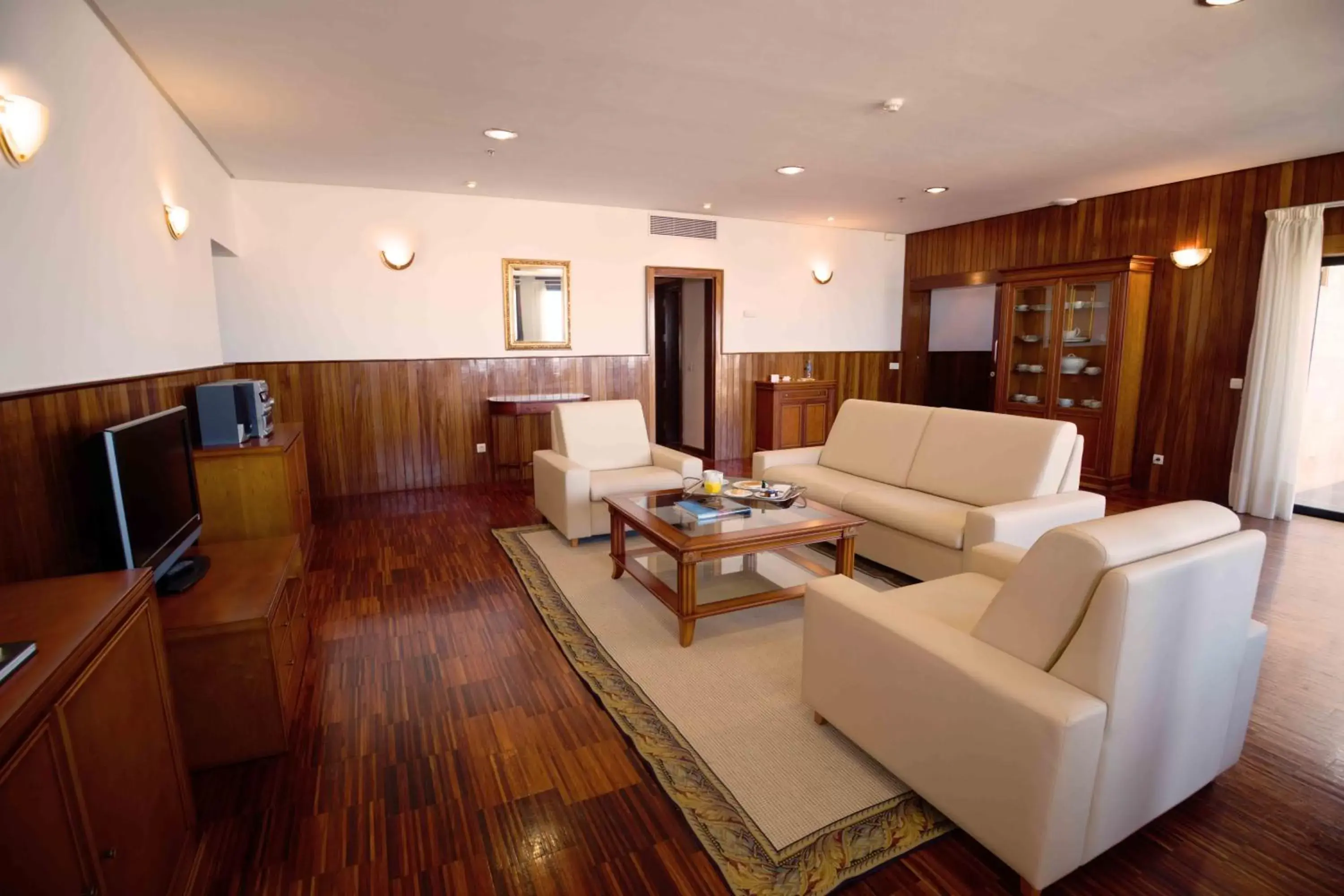 Living room, Seating Area in Hotel Escuela Santa Cruz