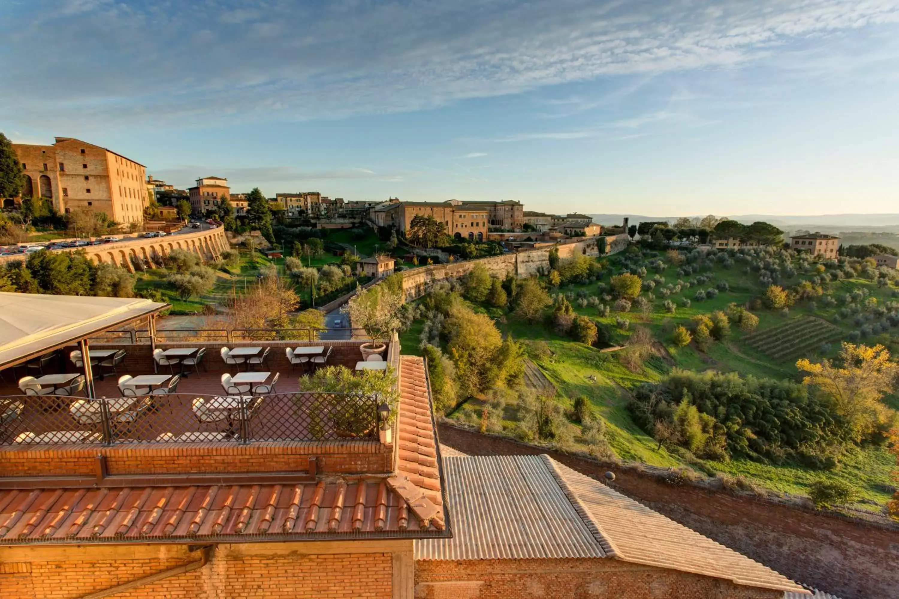 Balcony/Terrace in Hotel Athena