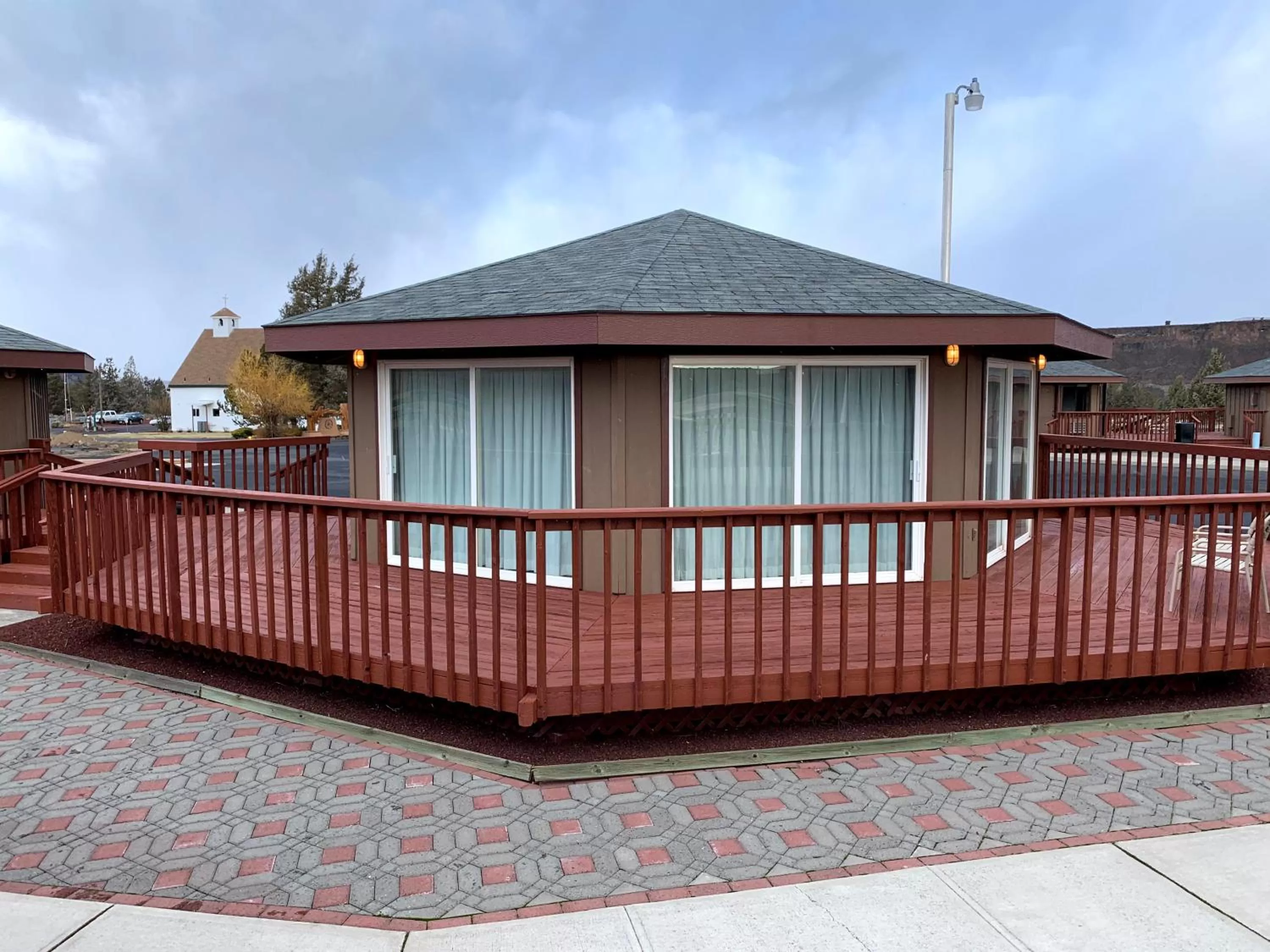 Balcony/Terrace, Property Building in Smith Rock Resort